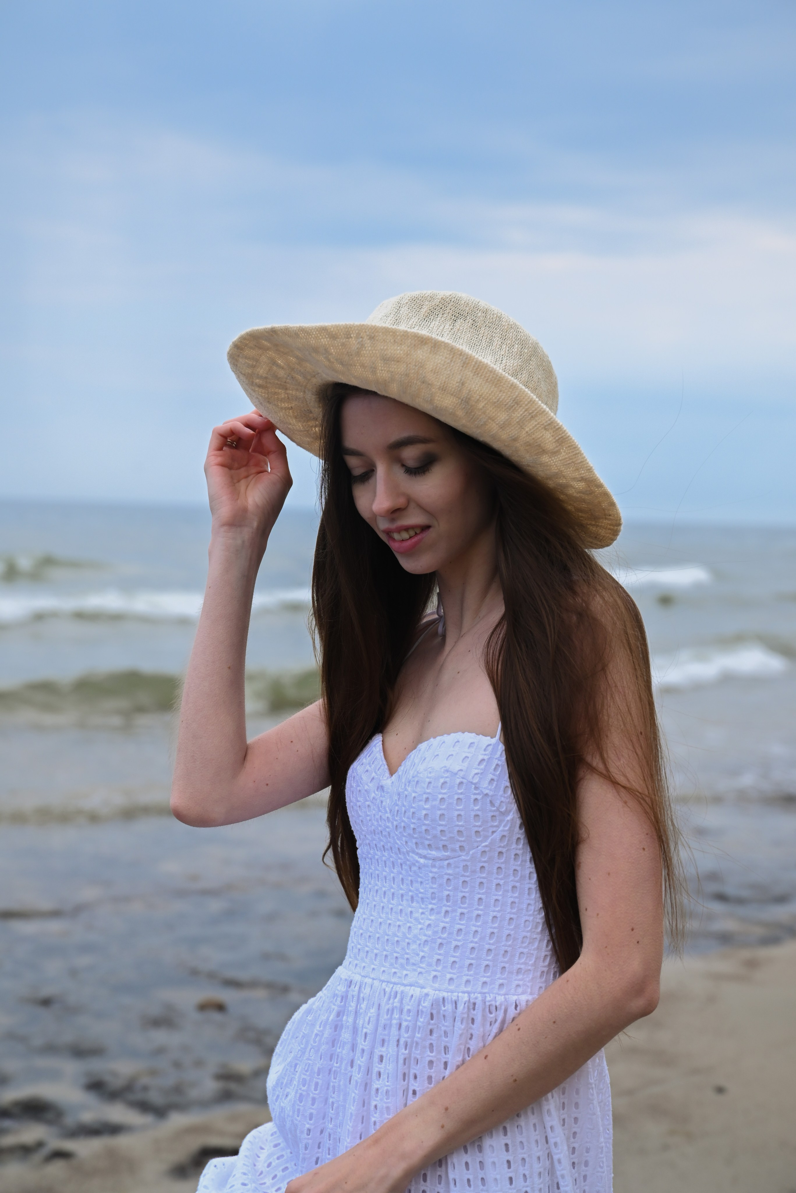 Love photography story on the riva of the see