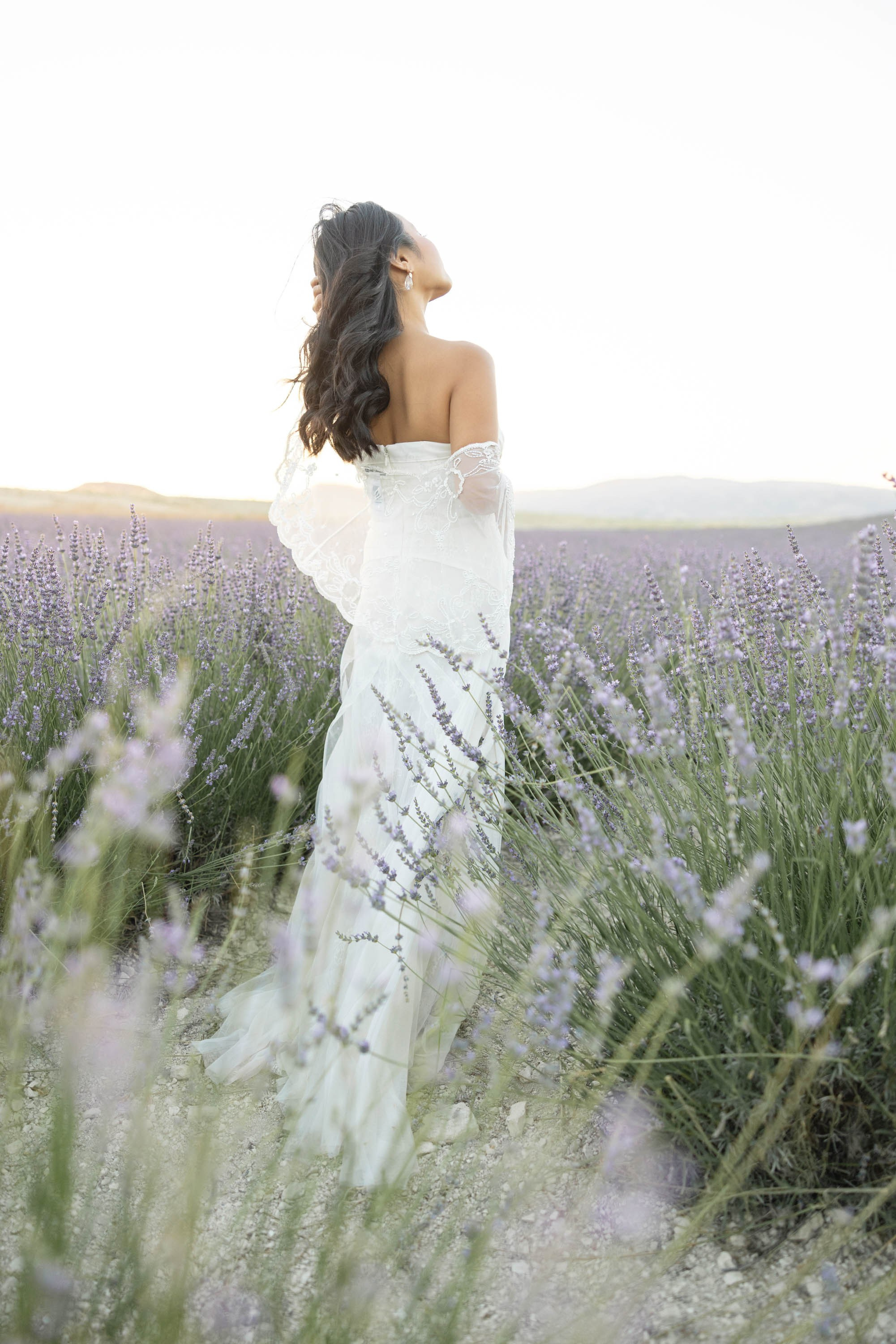 Dreamy Photoshoot in a Lavender Field. Julia Ganch I Fashion Wedding Photography I Cappadocia Turkey