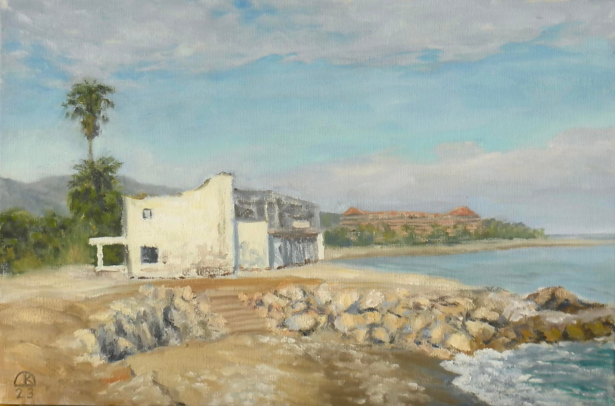 20 X 30, lienzo sobre cartón óleo