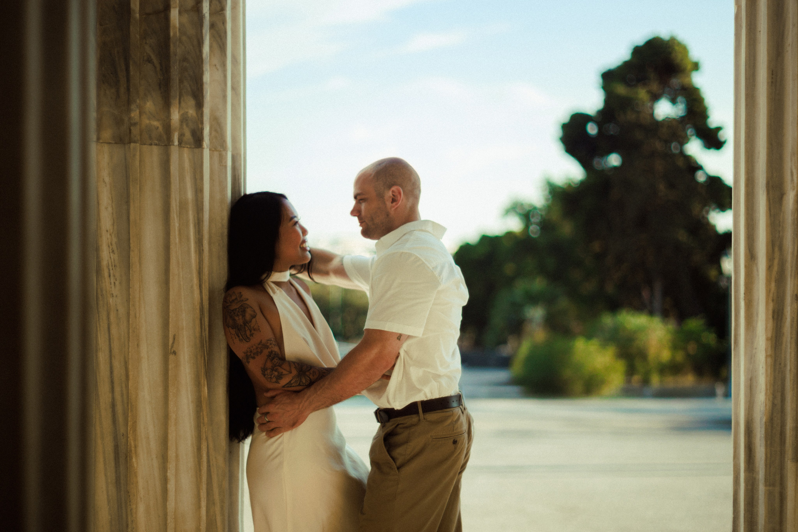 Angel and Rich engagement. Photographer in Greece Kristina