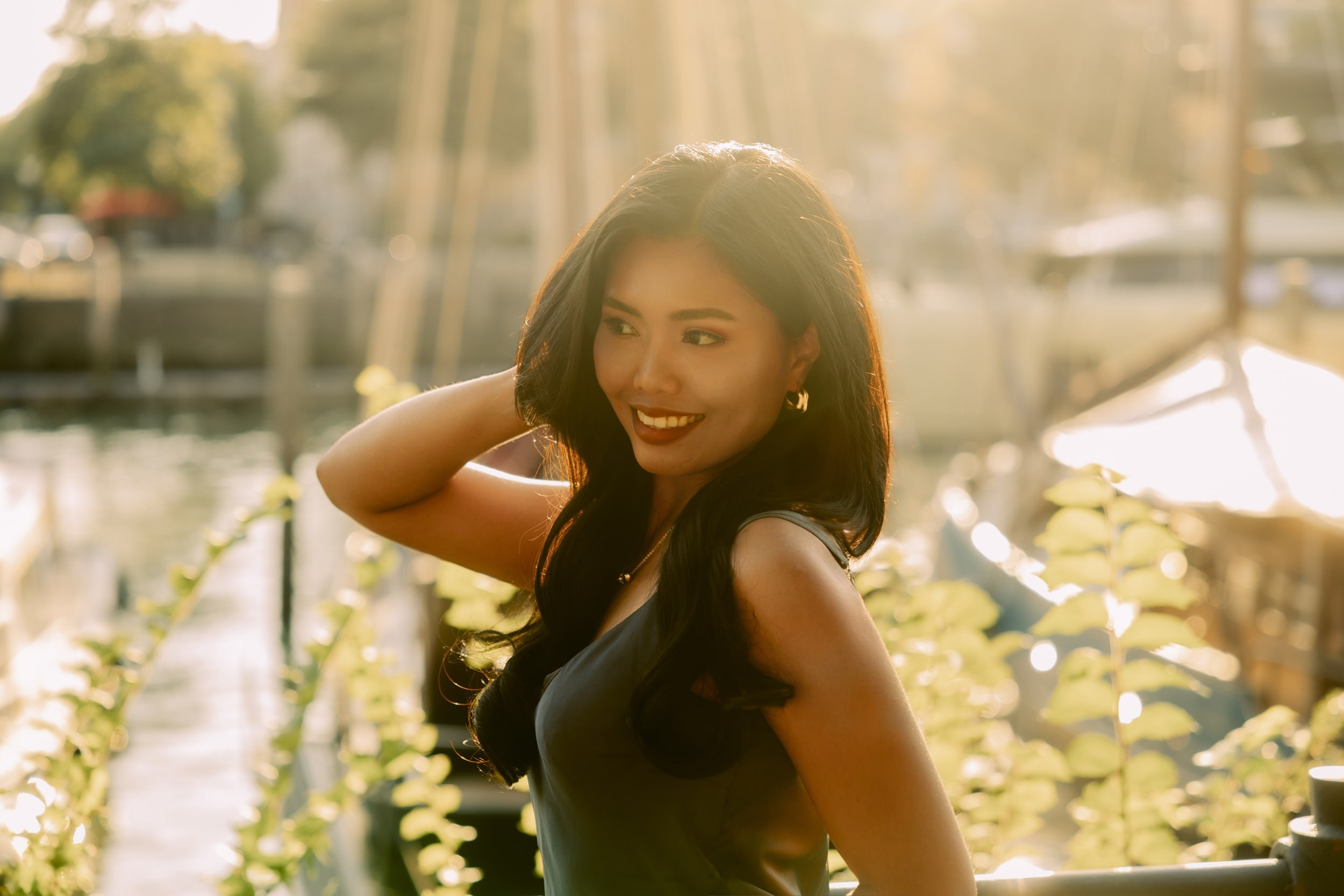 Autumn Portrait at Veerhaven — Elegant Photoshoot in the Heart of Rotterdam. Romantic & Soulful Photography by Natalia Olhova in Rotterdam