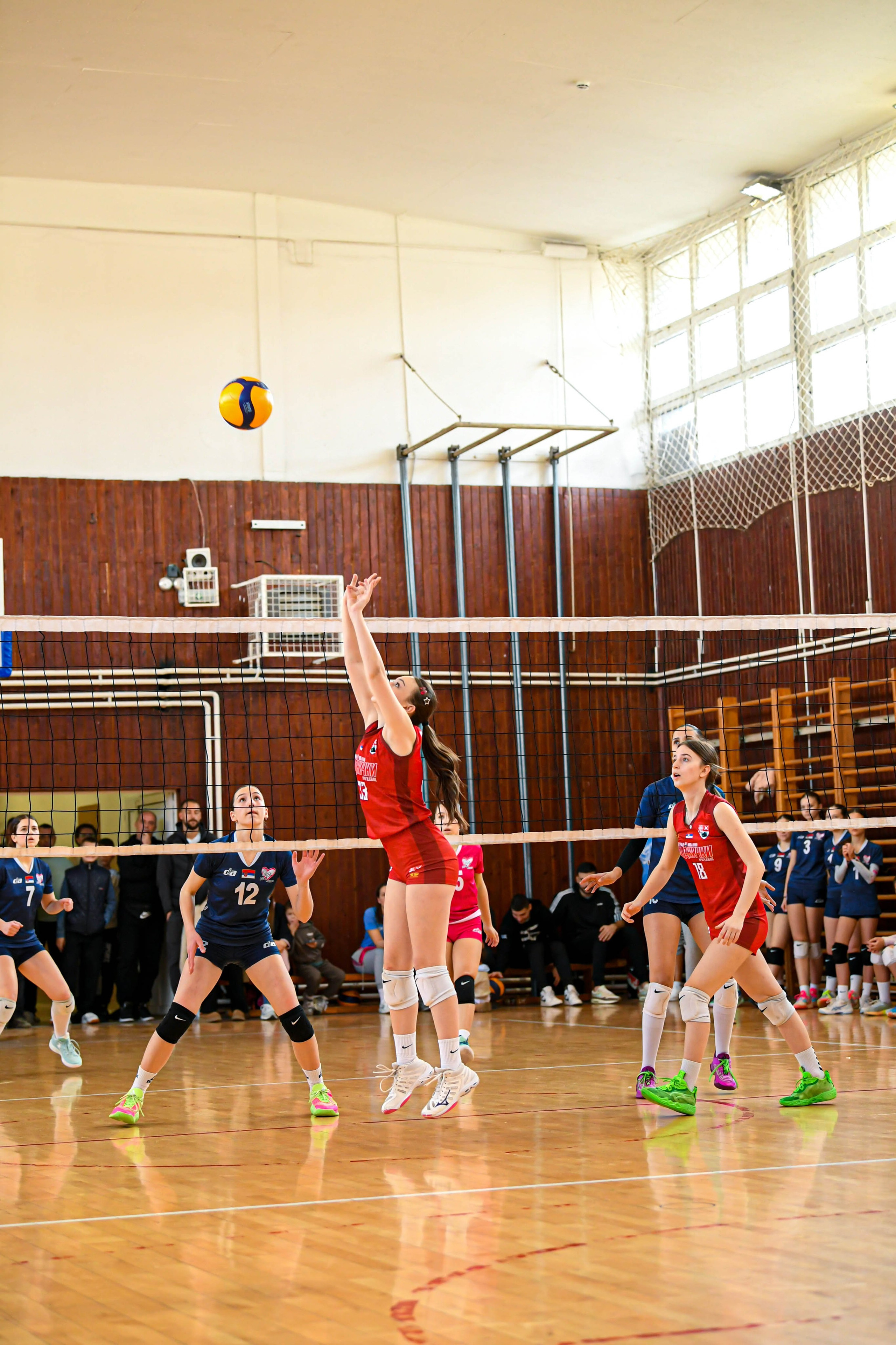 Odbojka 22.03.  Radnicki KG — BlockVolley JAG. Foto Simic Jagodina