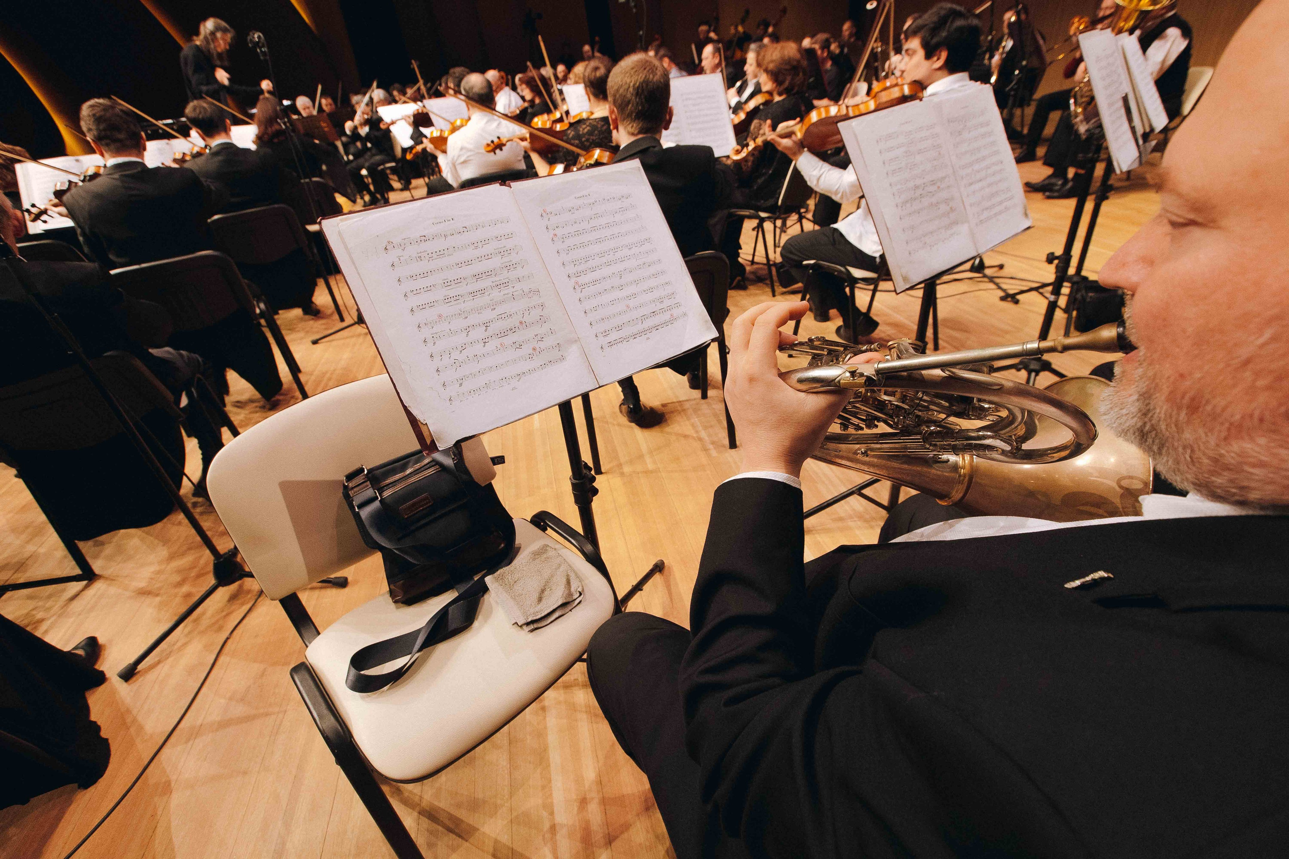 The Tchaikovsky Academic Grand Symphony Orchestra in Baku. Wedding&Event photographer Ismail Rzayev in Baku