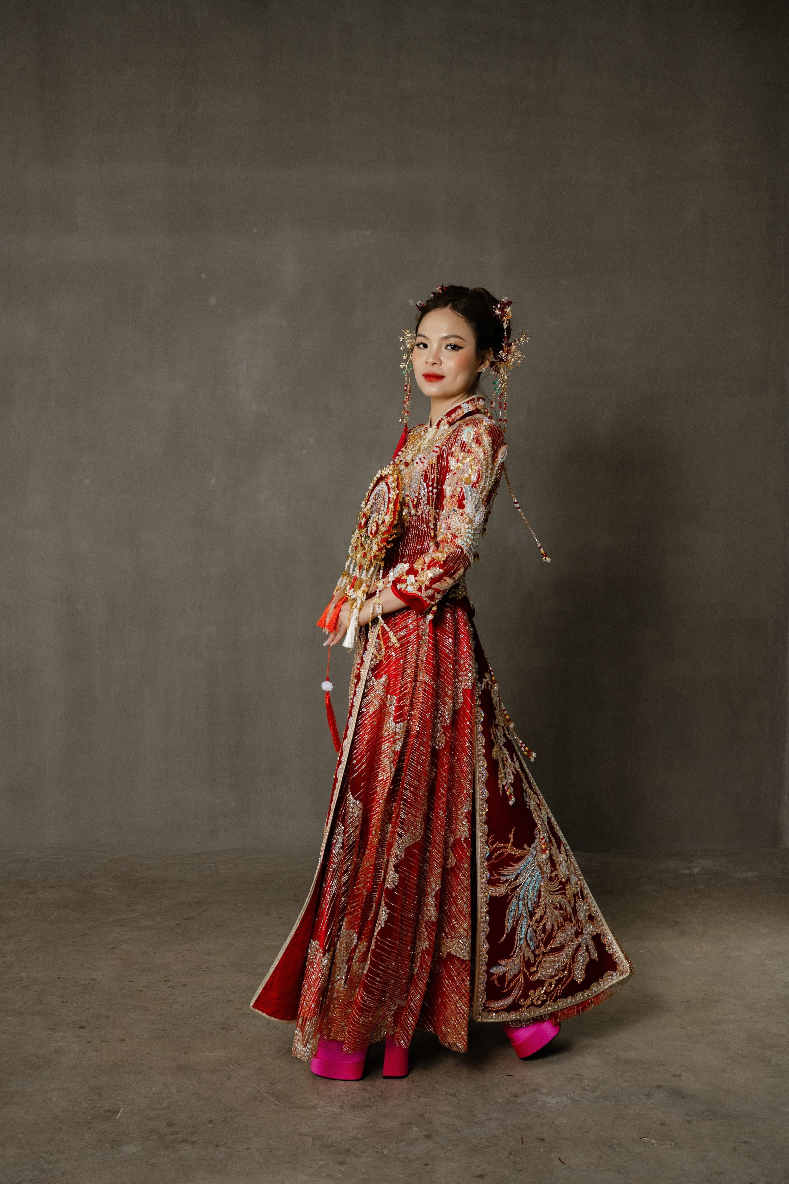 KEVIN & LINH shooting studio. Anns wedding photography