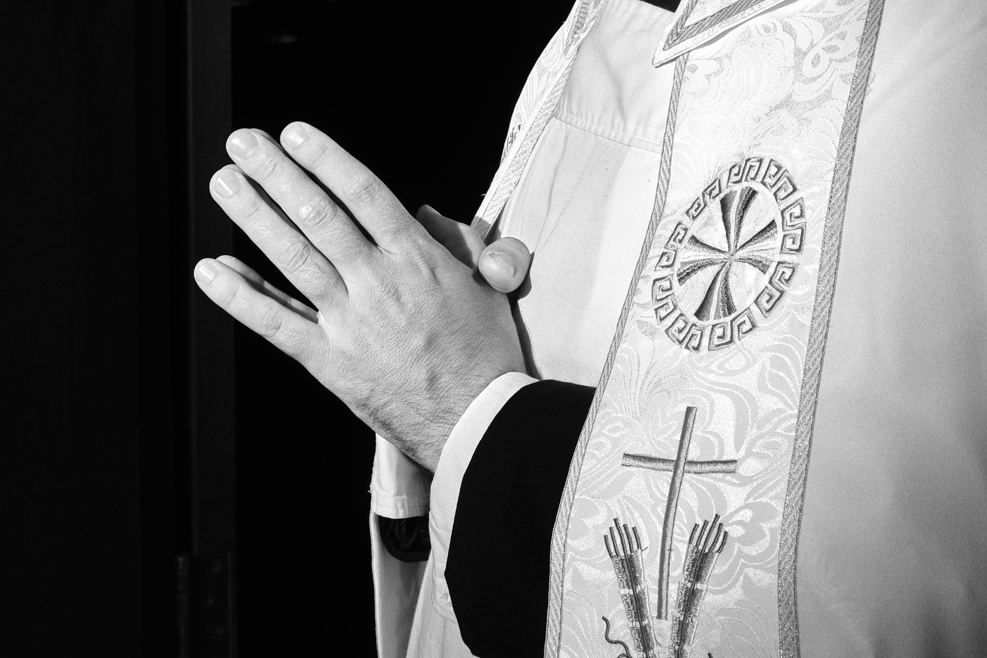 Father Will. Petr Nabutov. Portrait photography, Cambodia