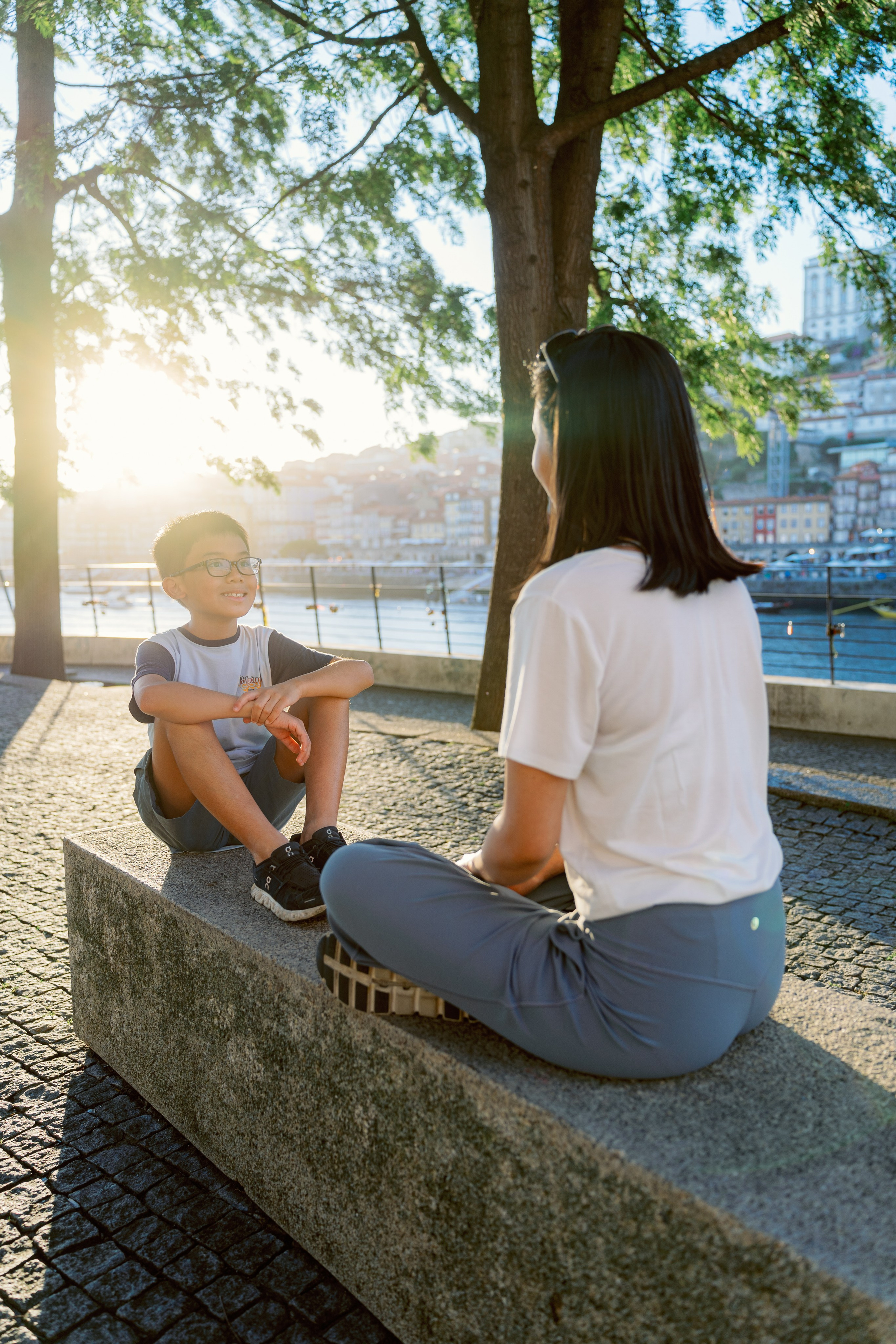 Мама и сын в Порту. Фотограф в Португалии Полина Готовая