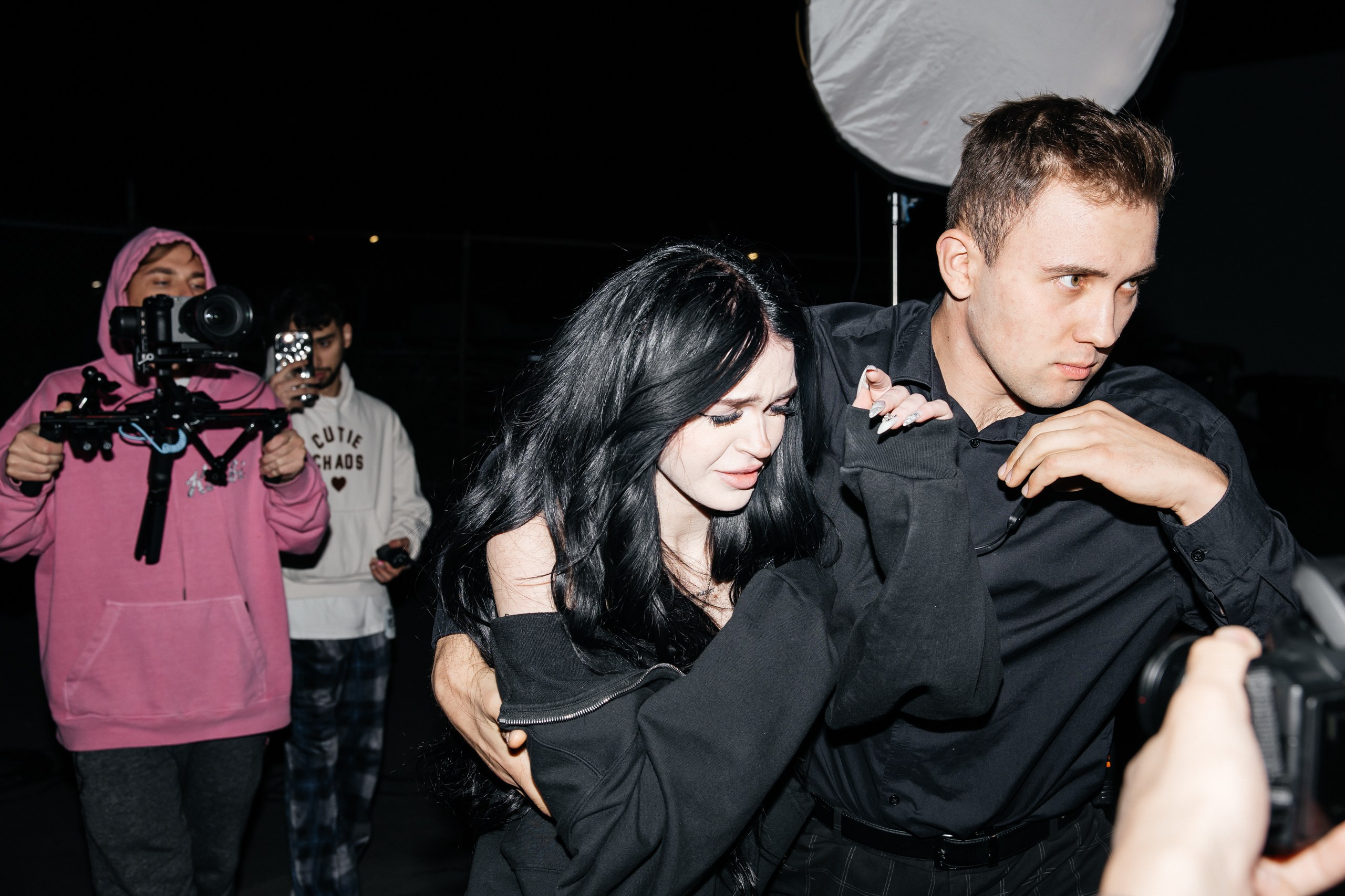 Nevada music video backstage. Photographer Andrei White