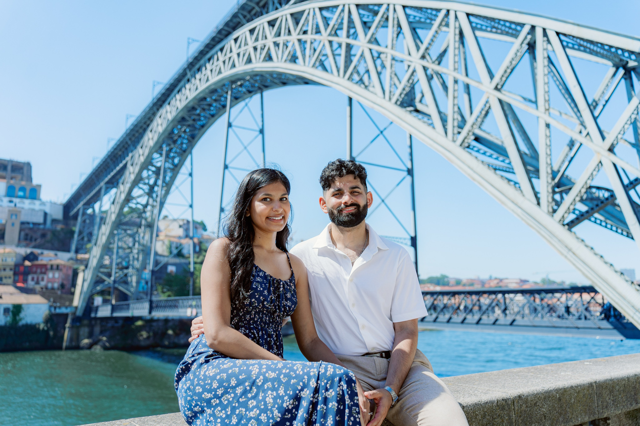 Krishani & Sagar in Porto. Porto Travel Photographer | Couples & Vacation Photos in Portugal — WePortugal