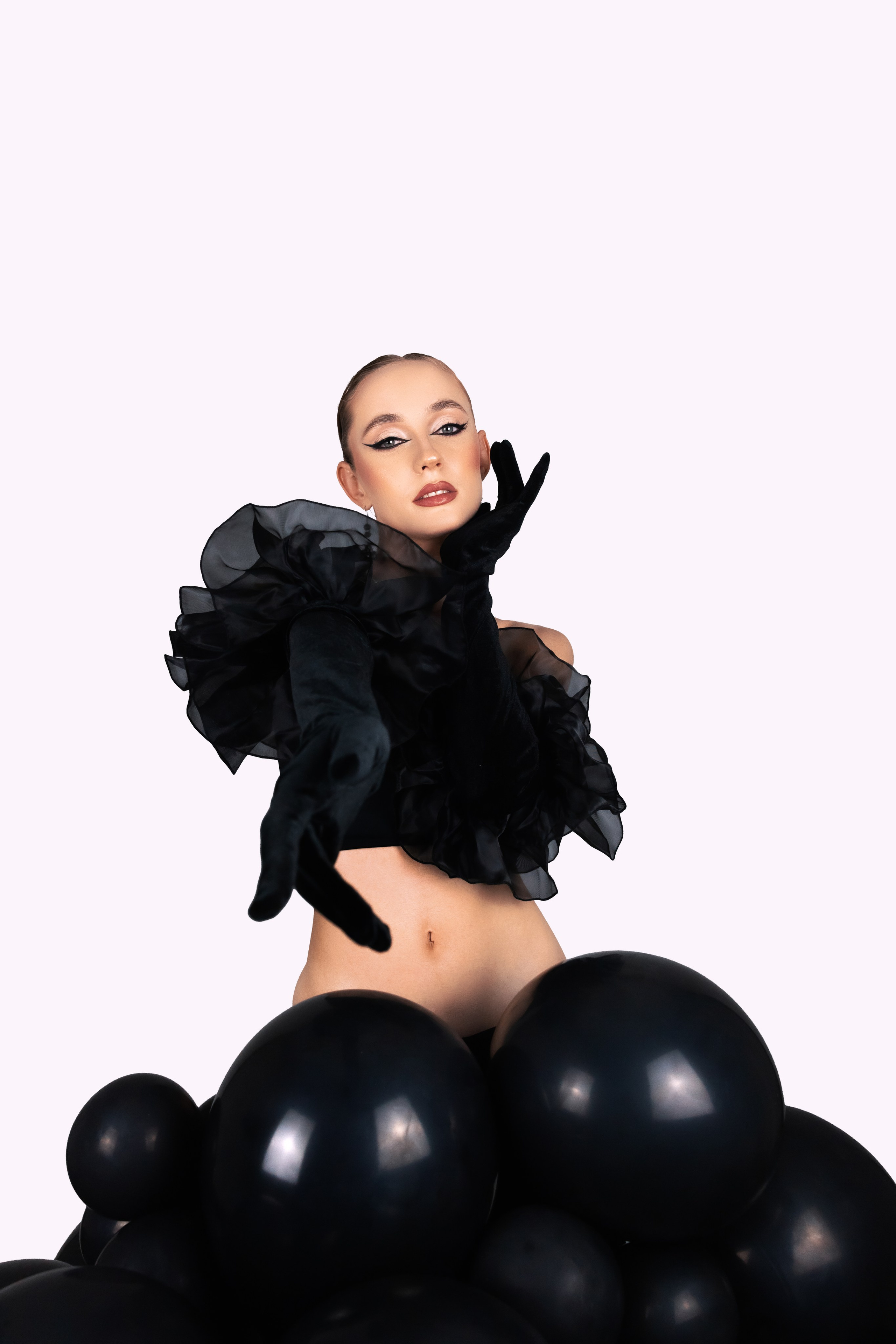 Studio-Shooting. Portraitfotografin Natalia Calcagnile