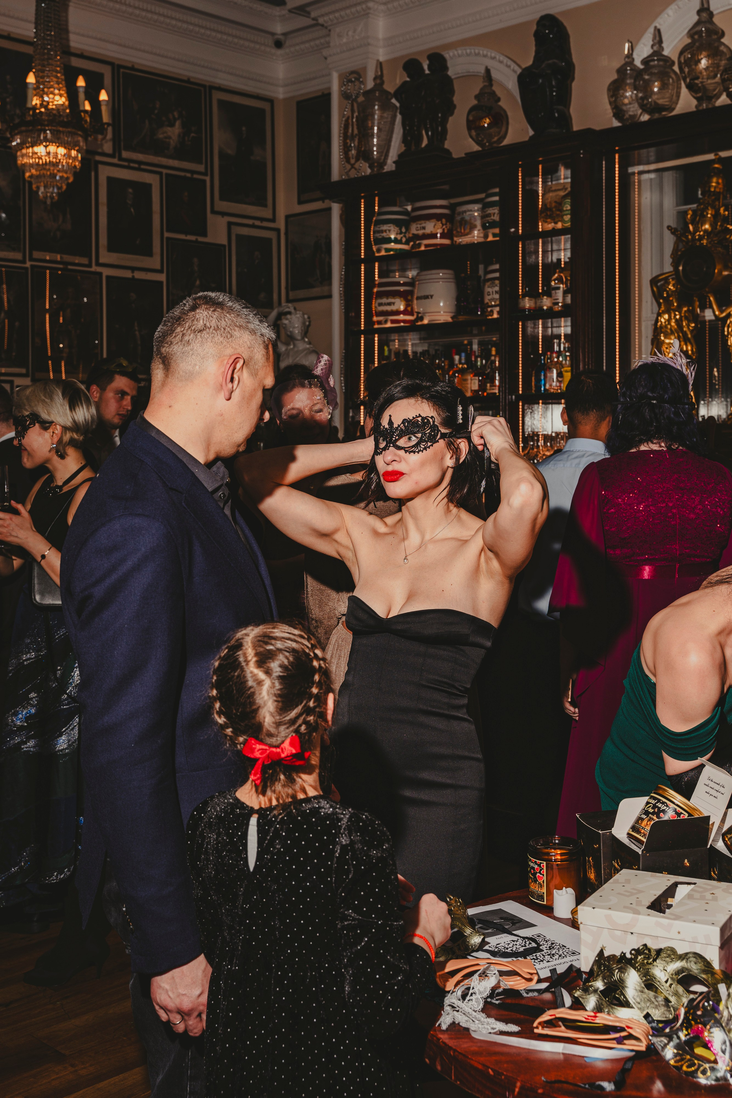Masquerade ball. Tonya Kyrylenko photographer in London