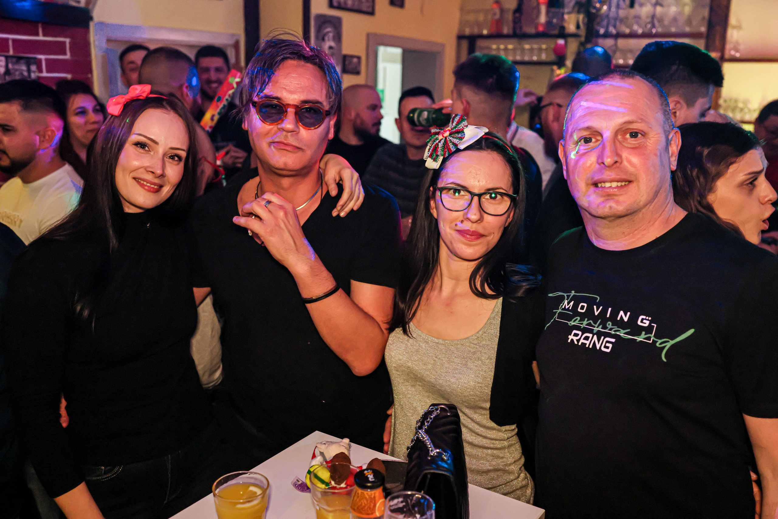 Zurka sa DEDA MRAZOM. Foto Simic Jagodina
