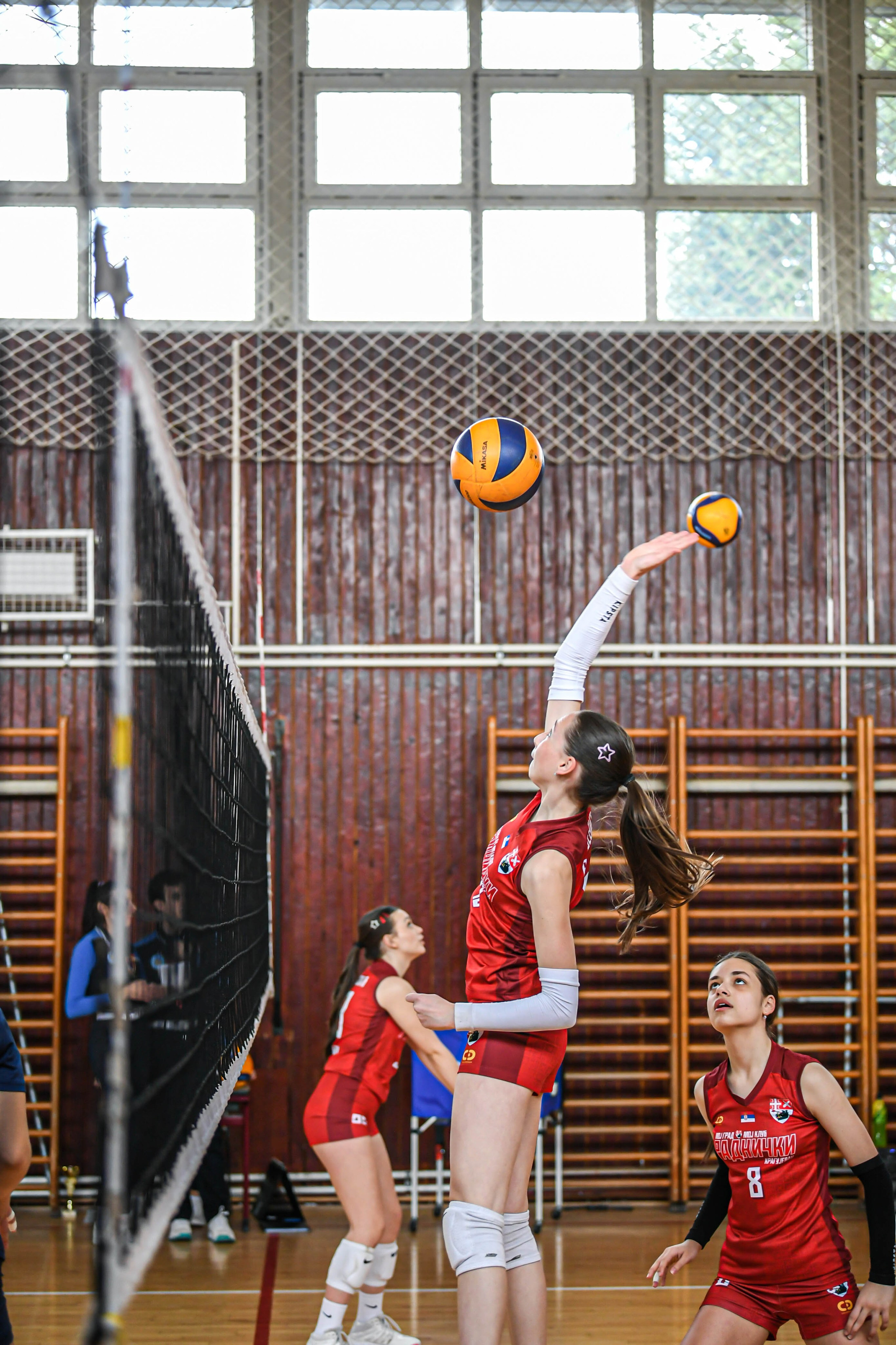 Odbojka 22.03.  Radnicki KG — BlockVolley JAG. Foto Simic Jagodina