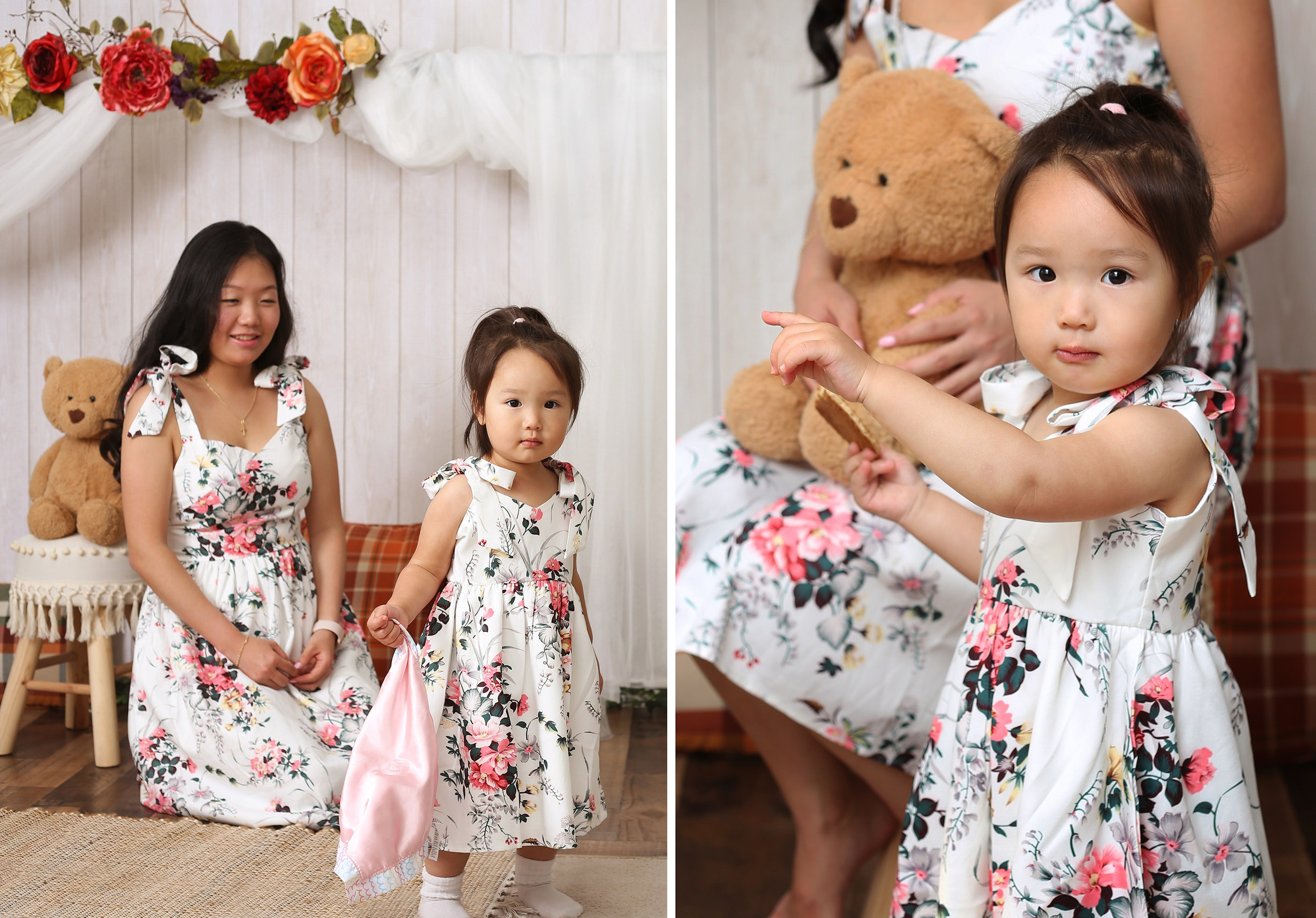 STUDIO Photoshoot. YuAnna studio. Family & Kids Photographer in Seattle area, located in