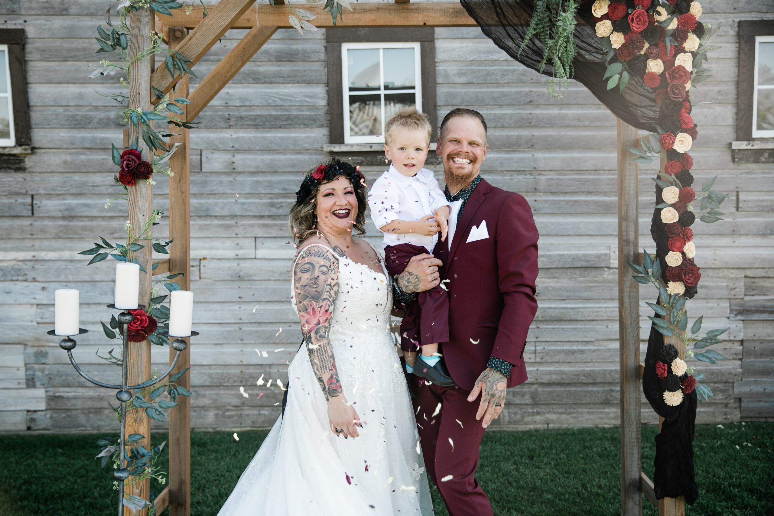 Hailey Wedding. Fotografía accesible en Calgary