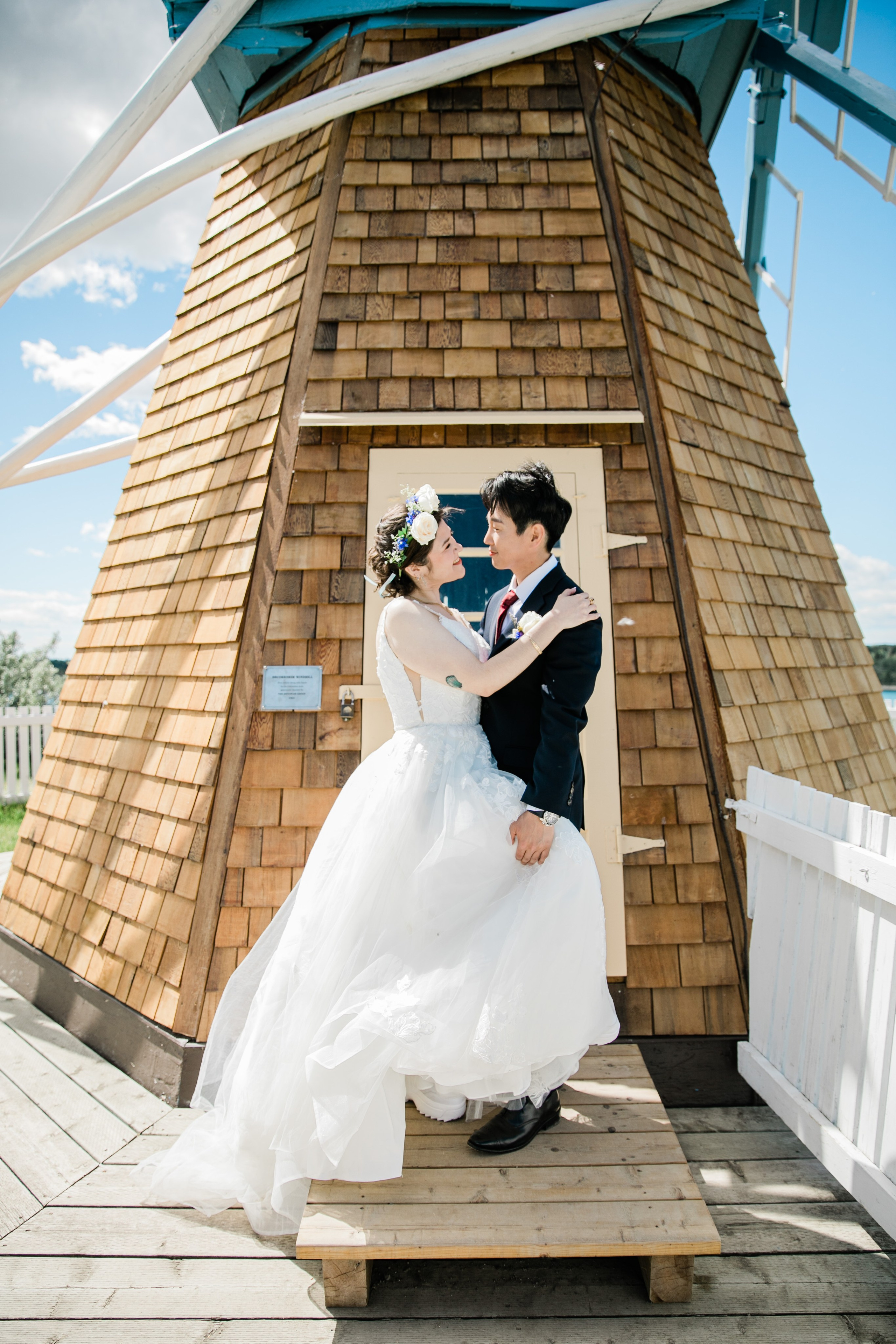 Debbie & Vince Wedding. Fotografía accesible en Calgary