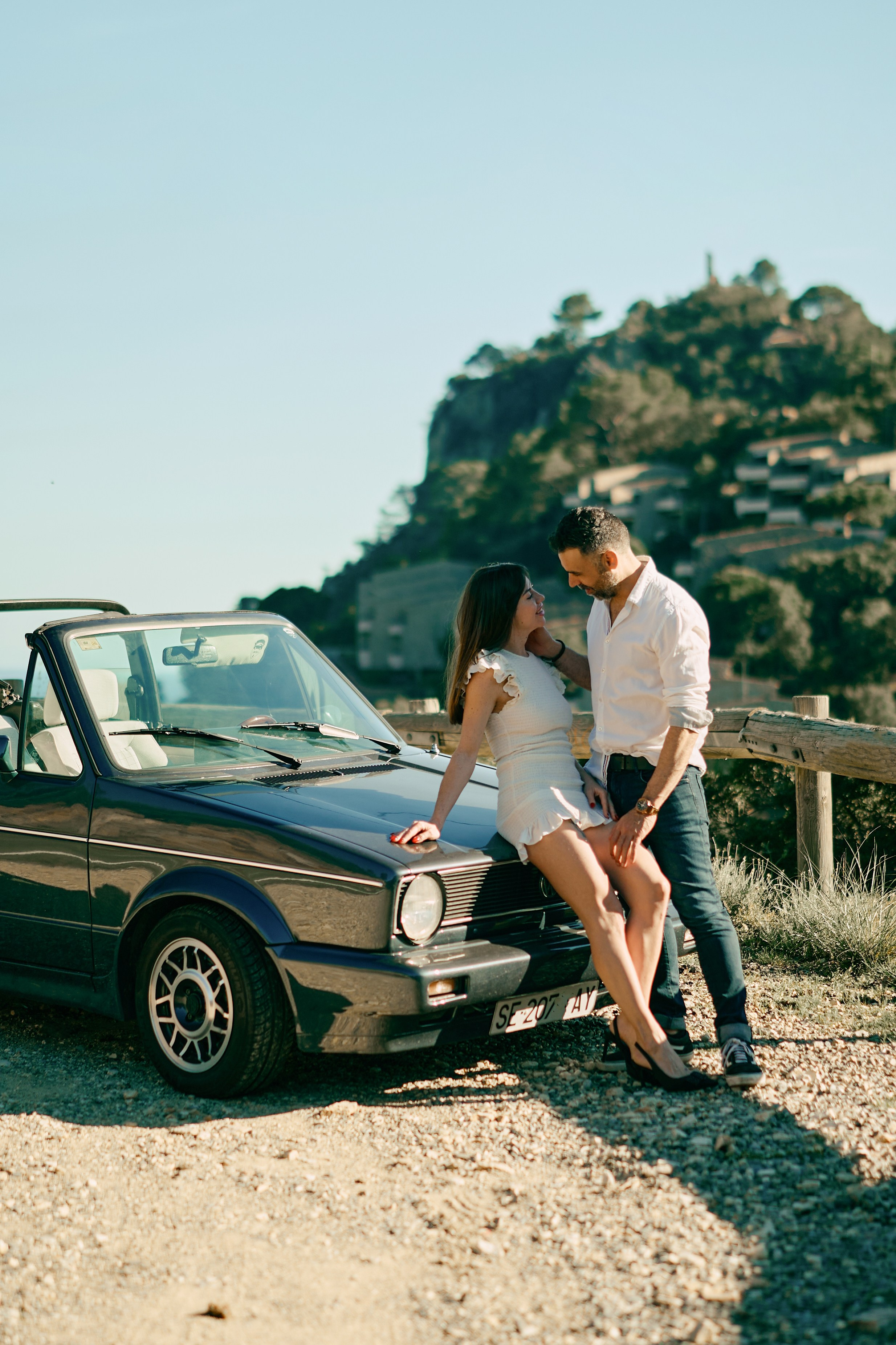 Дорога. Джоан и Елена. Photographer in Barcelona Spain Zhanna Zakharchenko