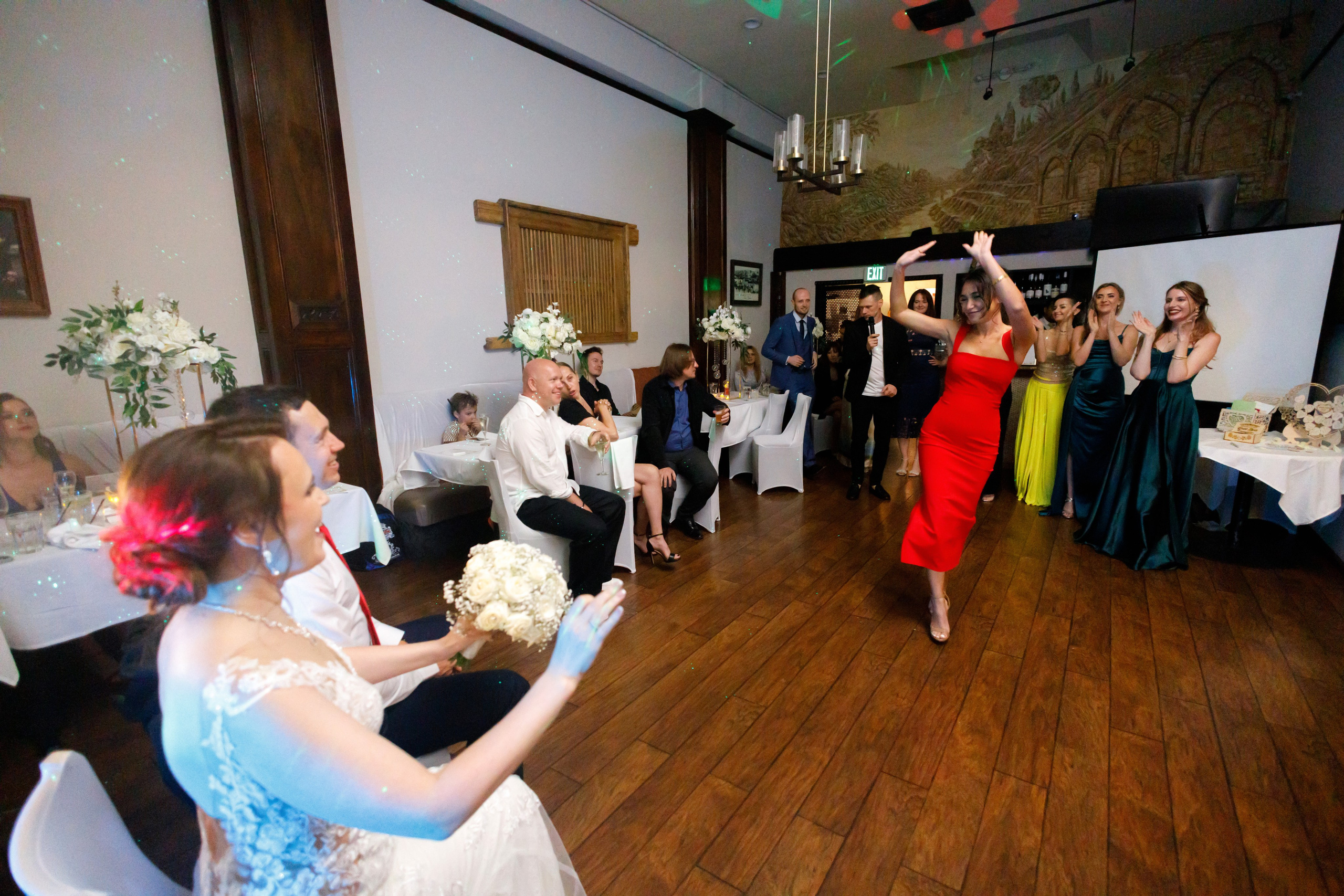 Wedding banquet. Family and Event photographer in Bay Area Elena Tiuriumina