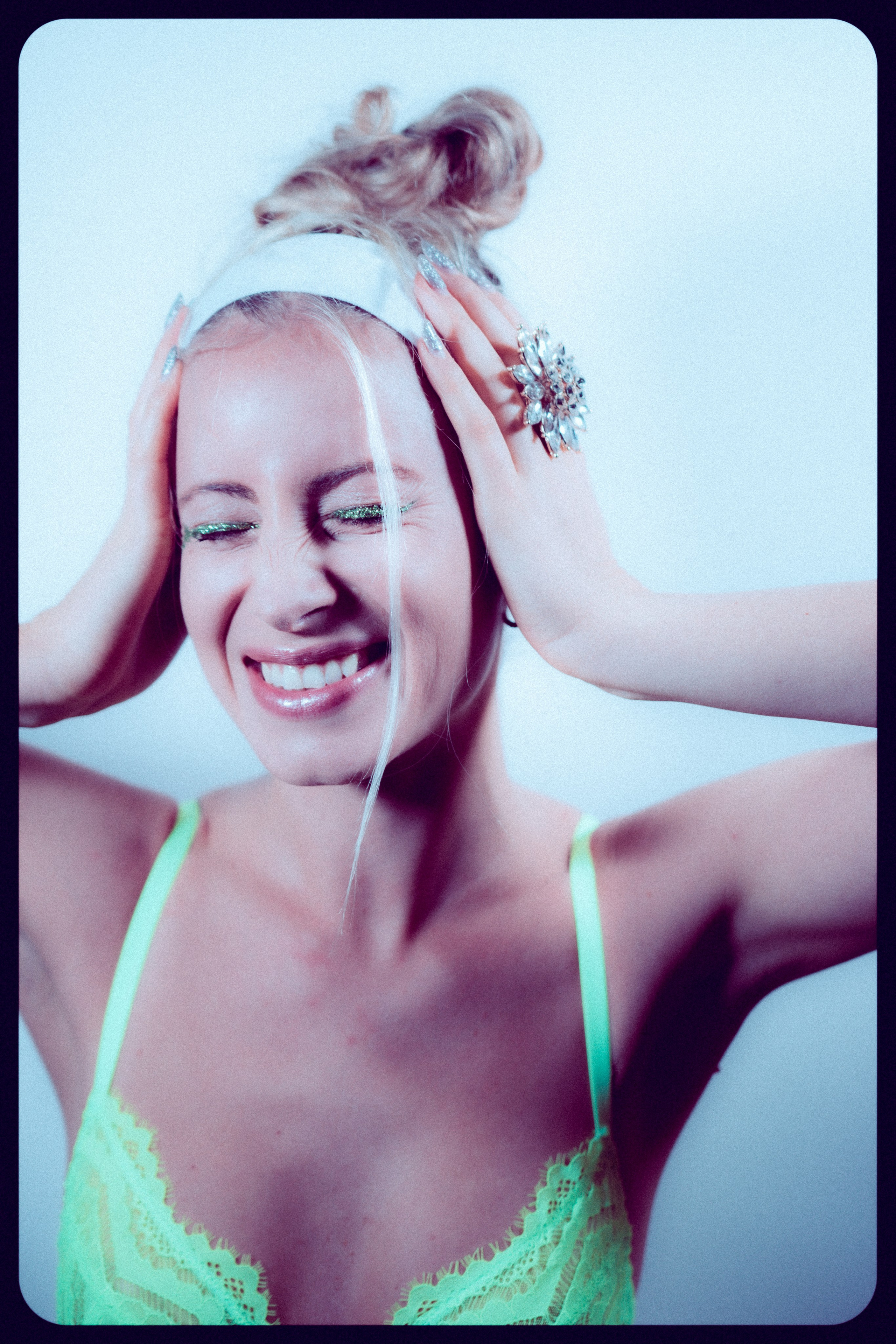 Portrait photo shoot in the studio MKn Visual - Shoot,makeup,postprod and art direction by MKn Visual