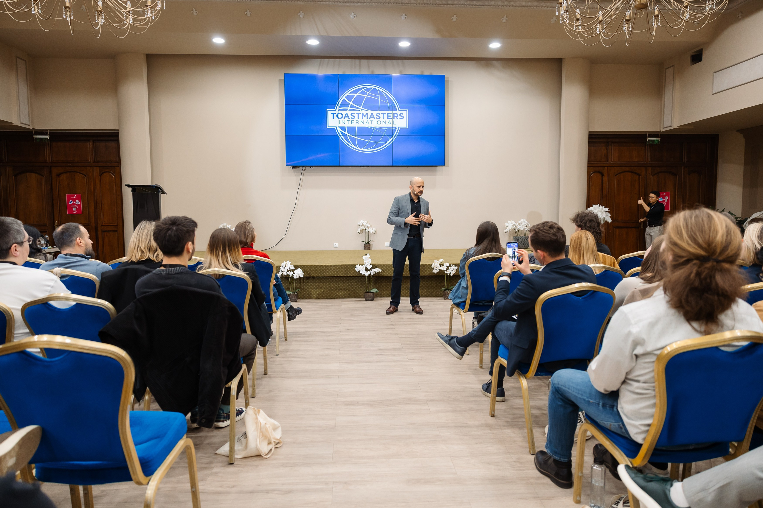 Toastmasters Conference. Marius Ciocan