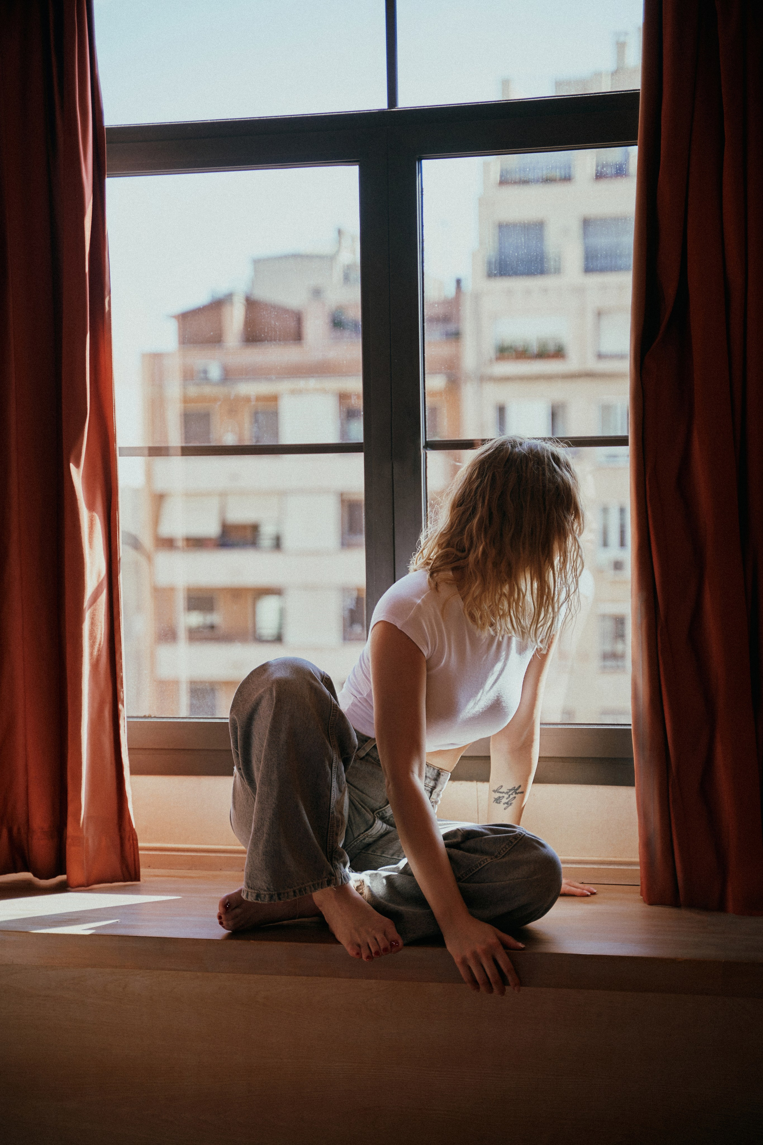 Регина. Ранняя прогулка. Барселона. Фотограф в Барселоне Жанна Захарченко