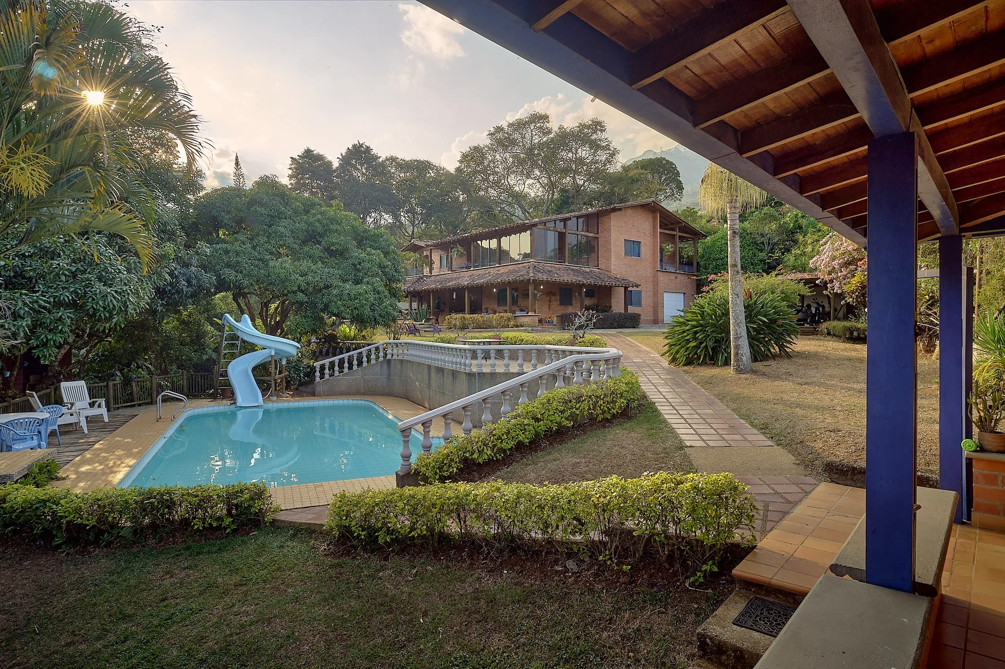 Sesión fotográfica Inmobiliaria Casa de recreo Cachipay