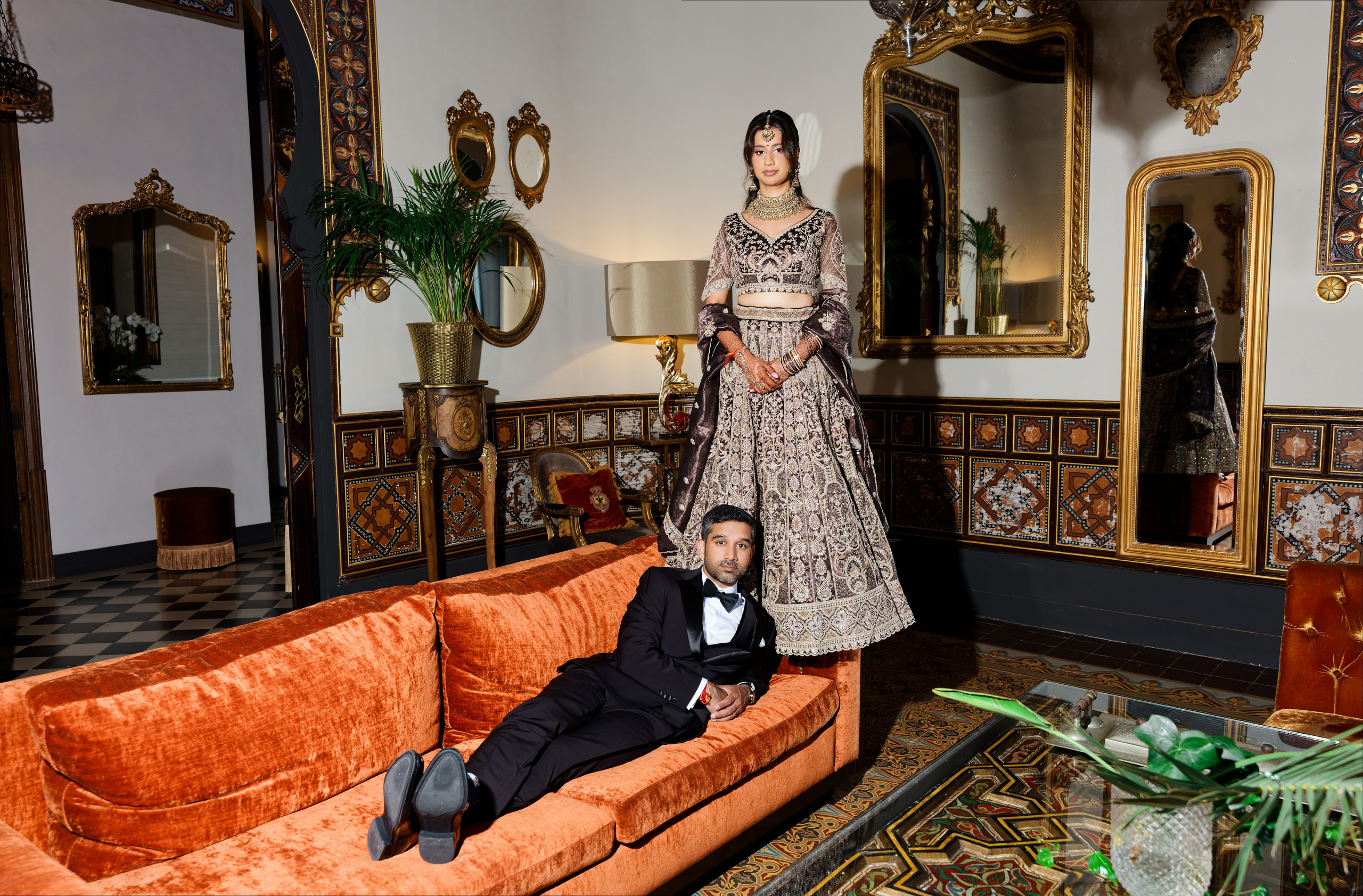 Indian wedding at Gran Villa Rosa, Barcelona