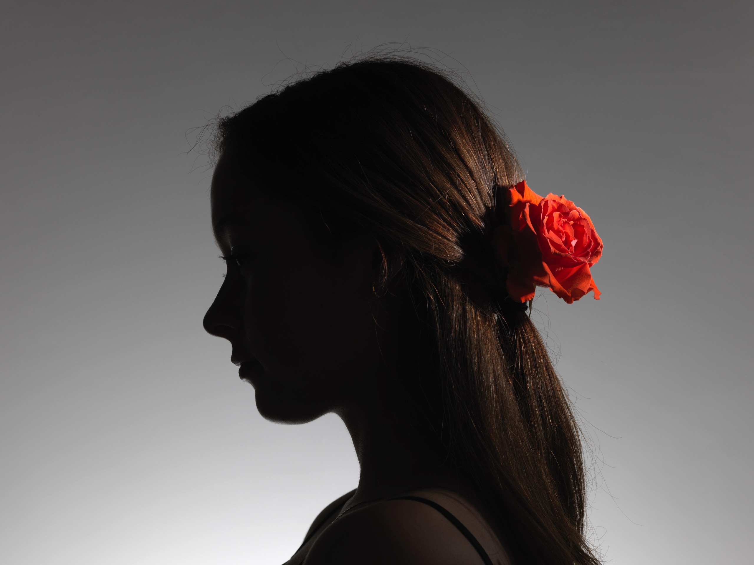 In the shadow (Silhouette). British Award winning Fine Art & Portrait Photographer Elmira Watts