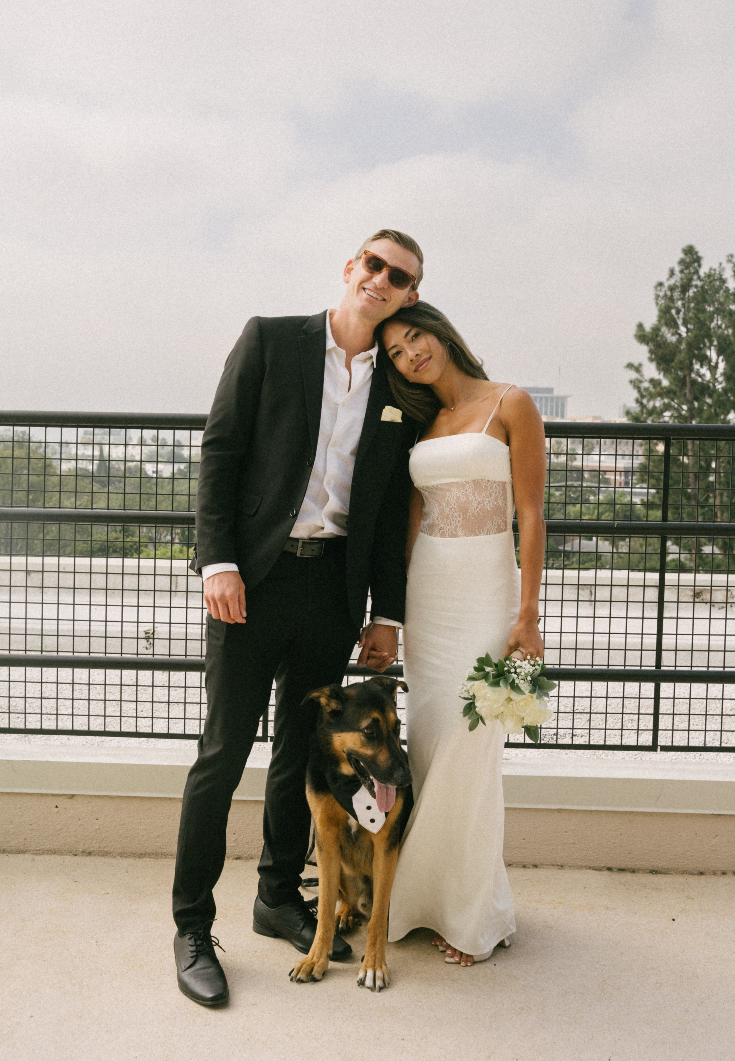 Jamie & Gareth. Beverly Hill Courthouse Wedding. Santa Monica based photographer Kristina Vasilenko