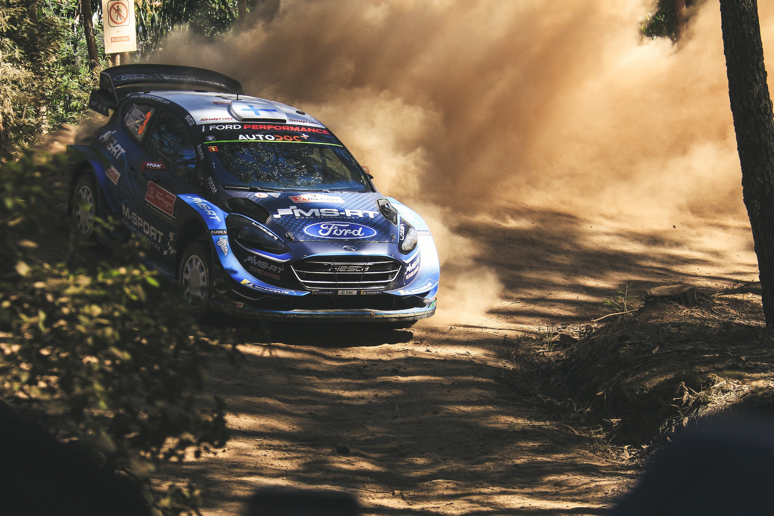 Ford WRC of Portugal rally car