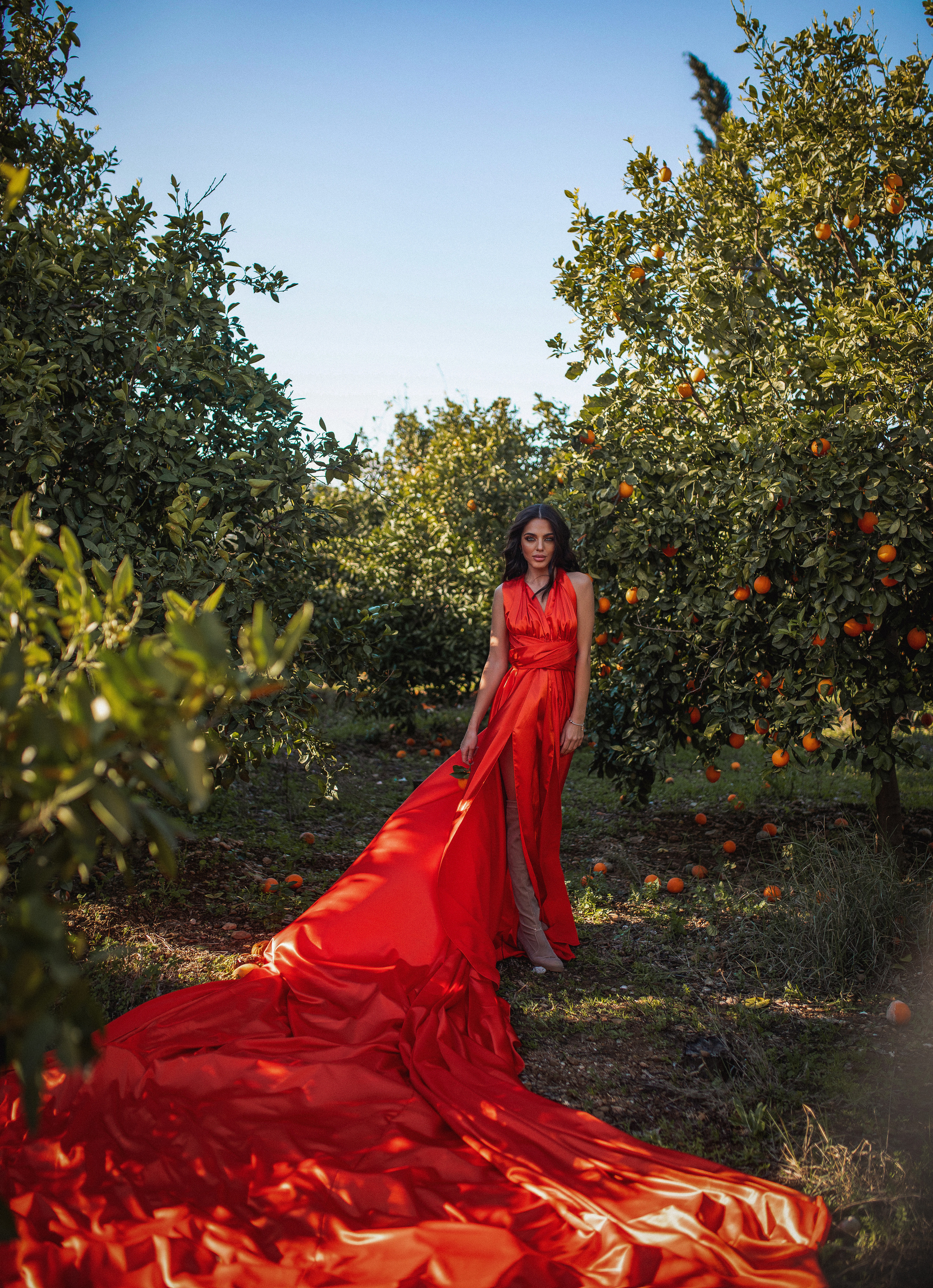 Фотосессия в апельсиновых садах. Фотограф в Турции | Алания, Сиде, Белек, Анталия, Кемер)