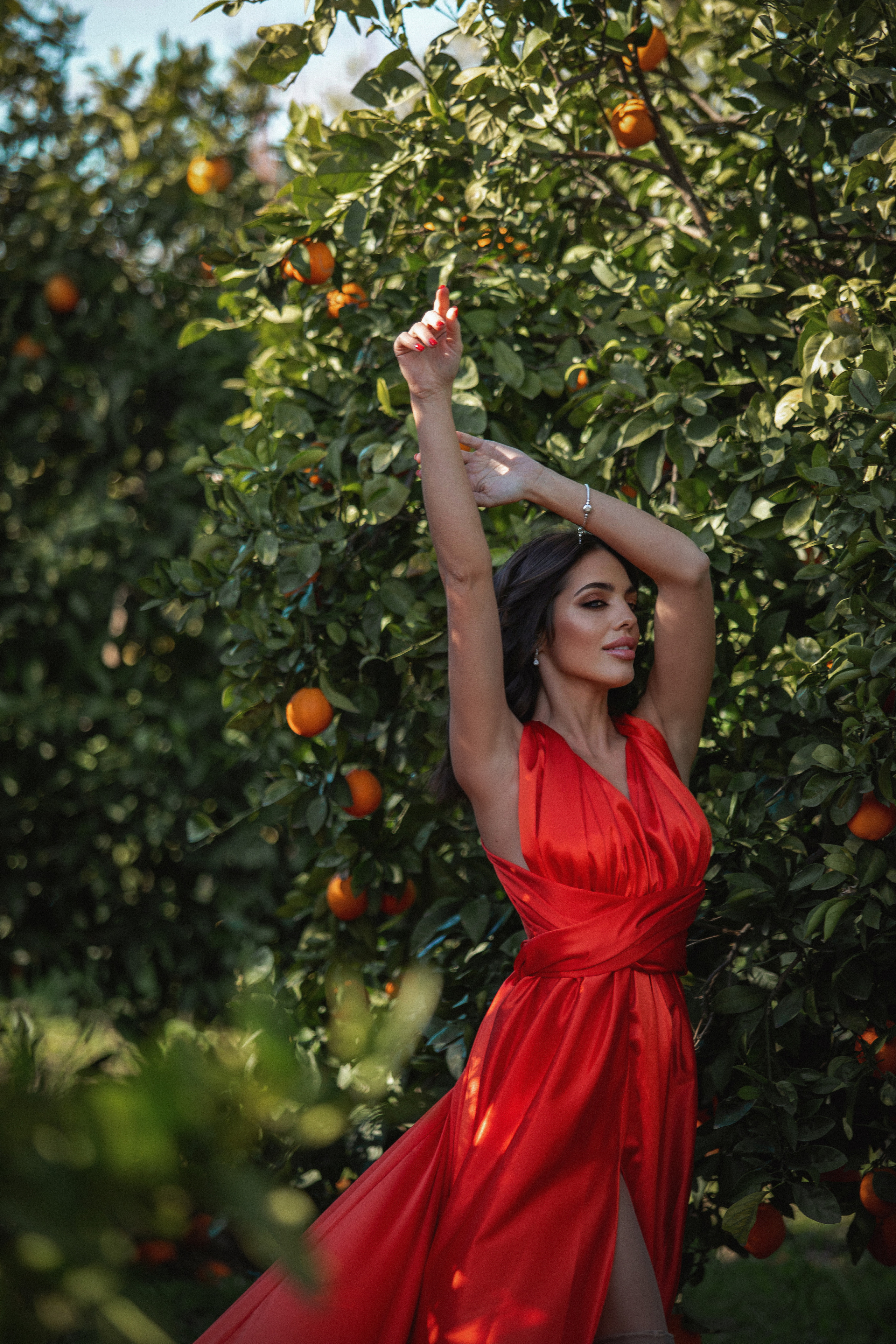 Фотосессия в апельсиновых садах. Фотограф в Турции | Алания, Сиде, Белек, Анталия, Кемер)