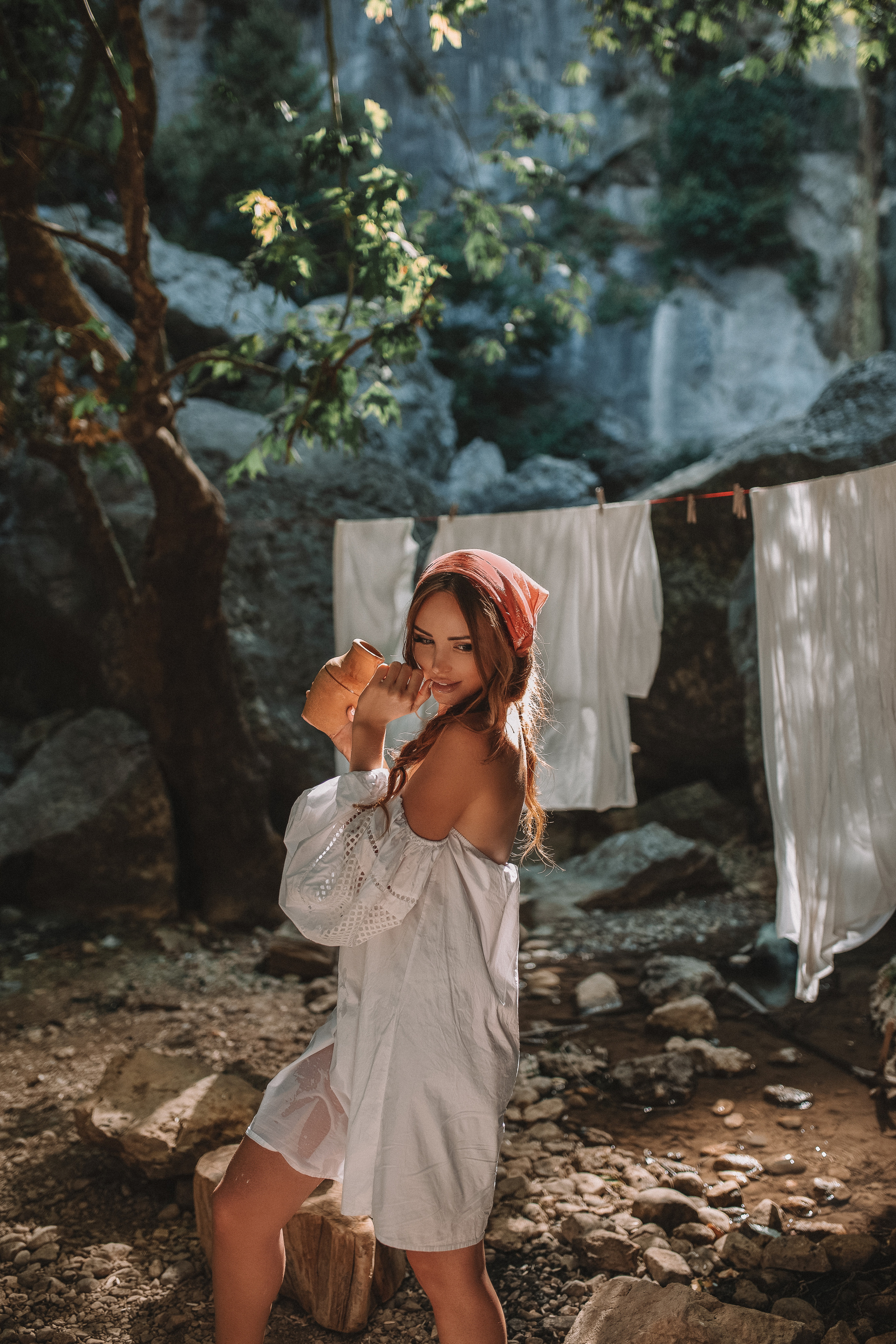 Девушка с кувшином. Фотограф в Турции | Алания, Сиде, Белек, Анталия, Кемер)