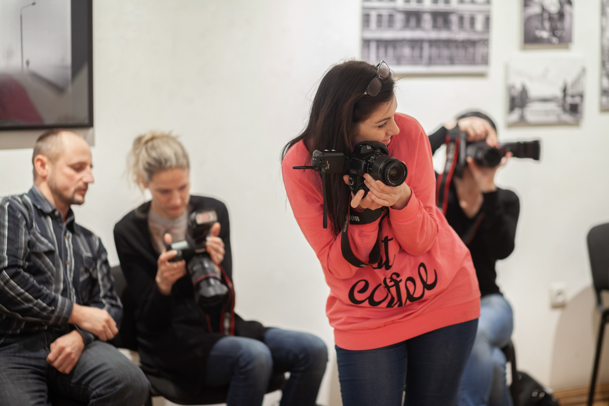 GALERIJA. Fotokursi fotostudijā Rīgā. Profesionāls fotogrāfs Aivars Tipsis