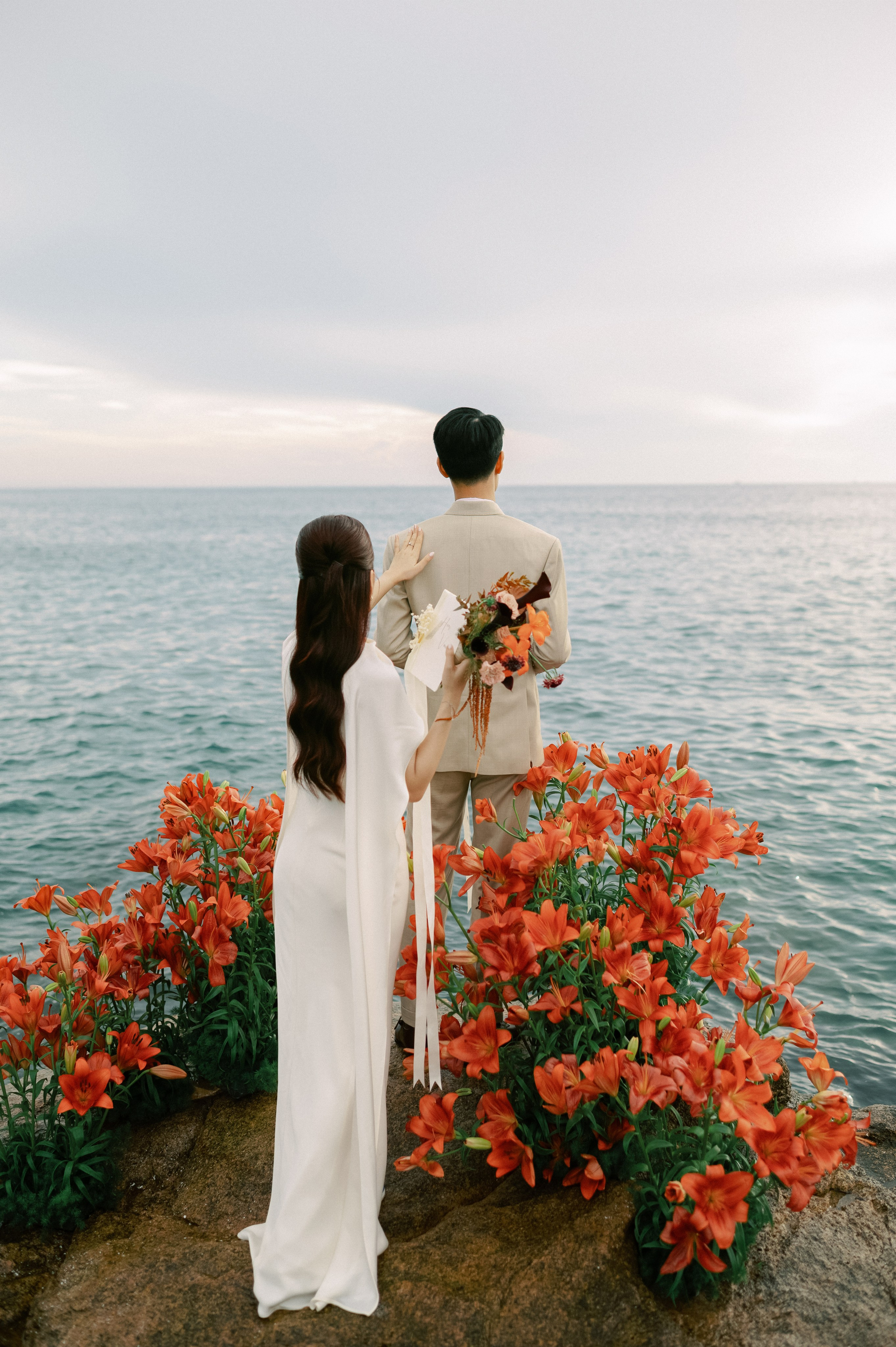 The An & Thu Huong. Nukaphotographer Classic, Romantic & Timeless Wedding Photography Basedd inin Quy Nhon — Ho Chi MinhMinh, Viet Nam