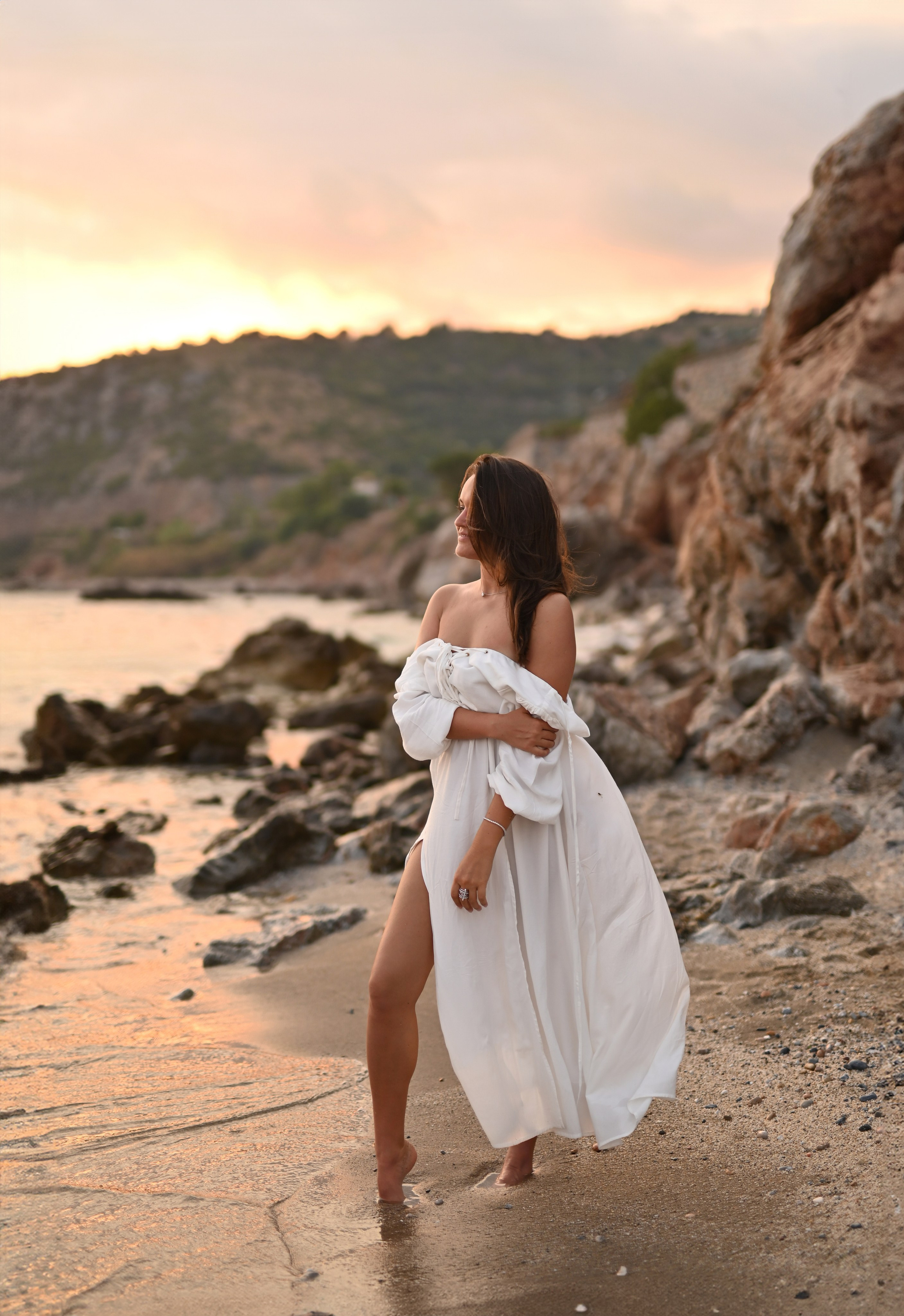 Индивидуальные съемки на пляже — Клеопатра. Photographer in Alanya, Side, Manavgat. Türkiye