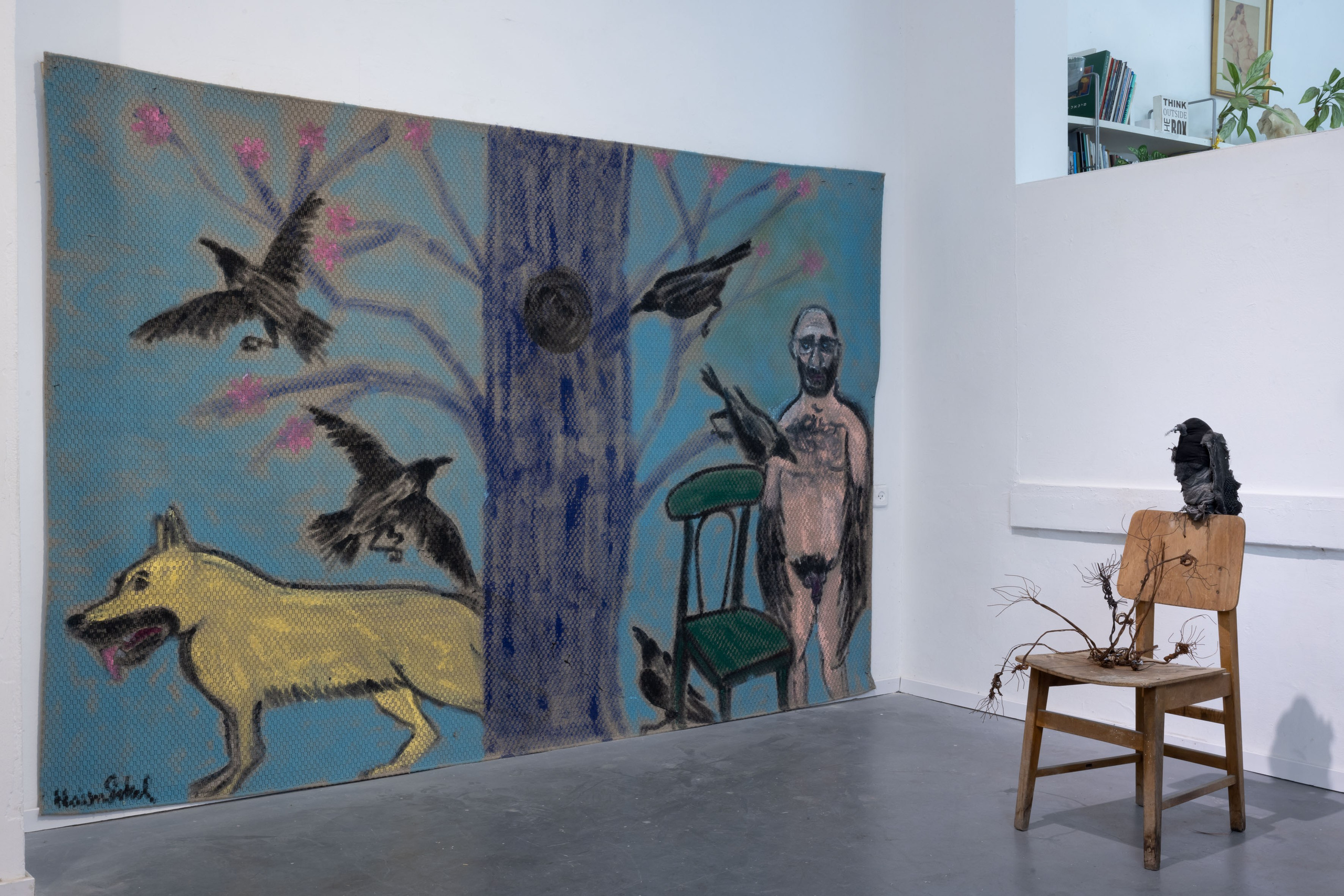 King of birds, 2024. Haim Sokol’s artists website