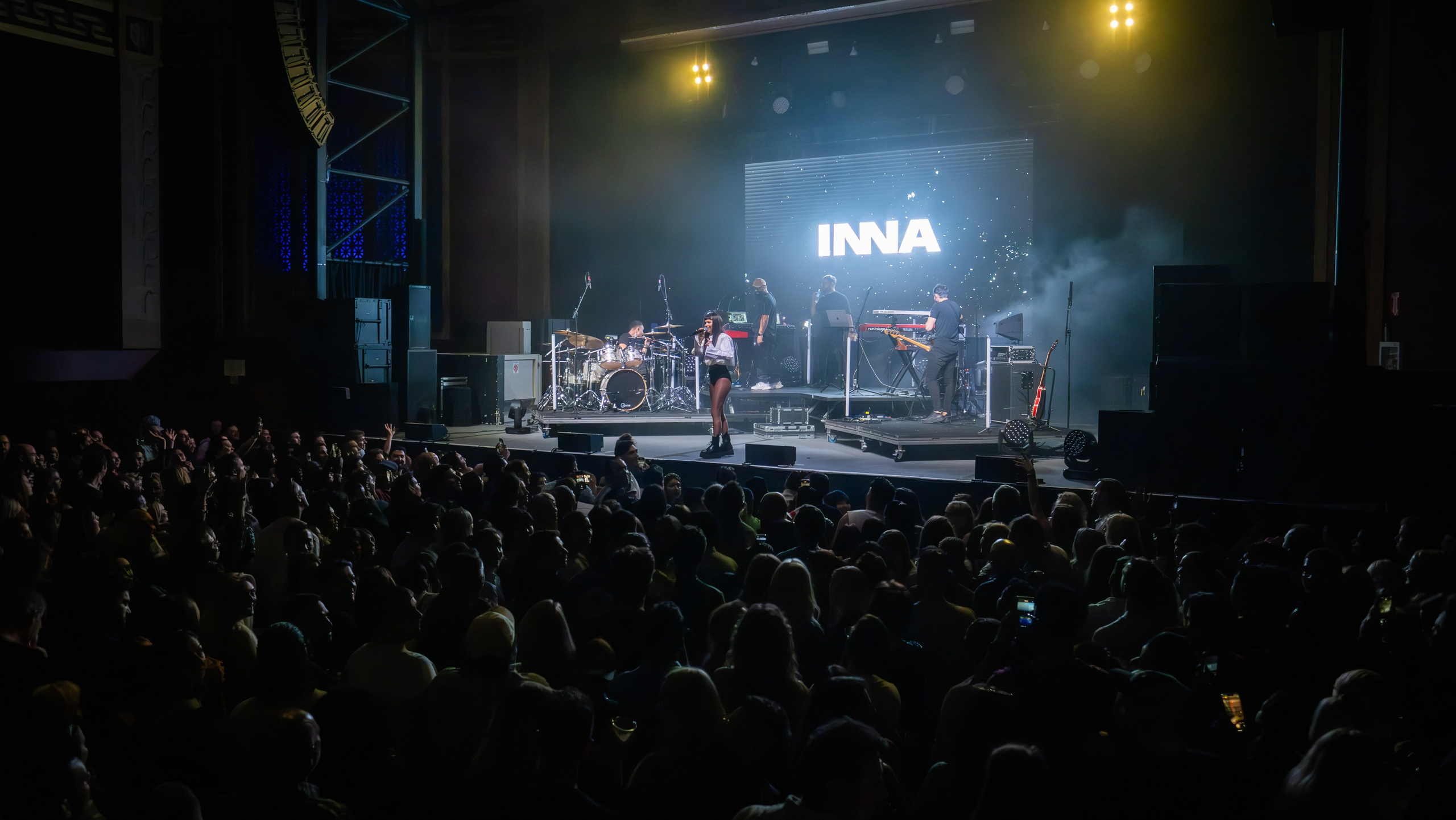 INNA / 2024. Reportage concert portrait photography in the San Francisco Bay Area