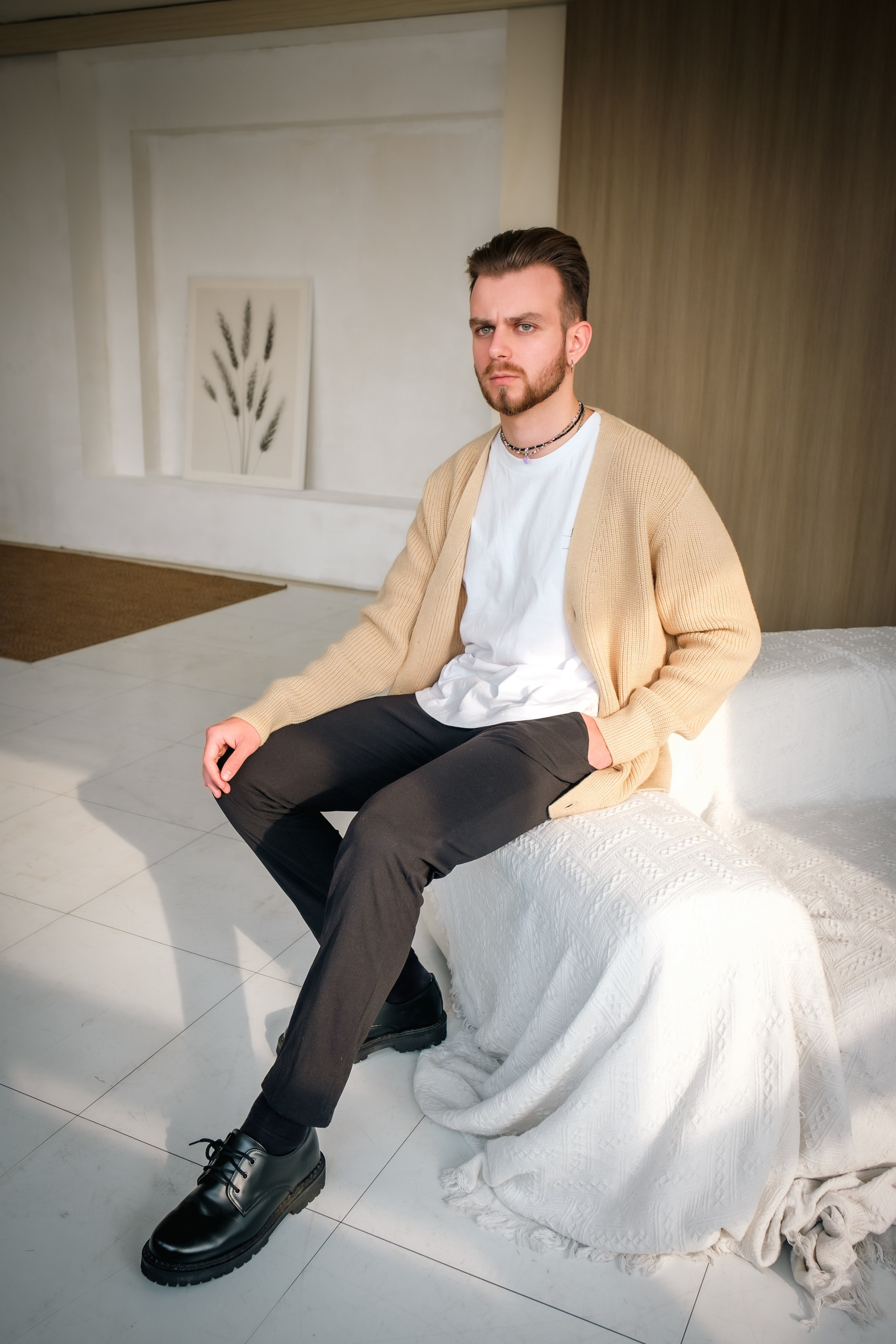 Men studio photography. Photographer in Seoul Dobrokvashina Natalya