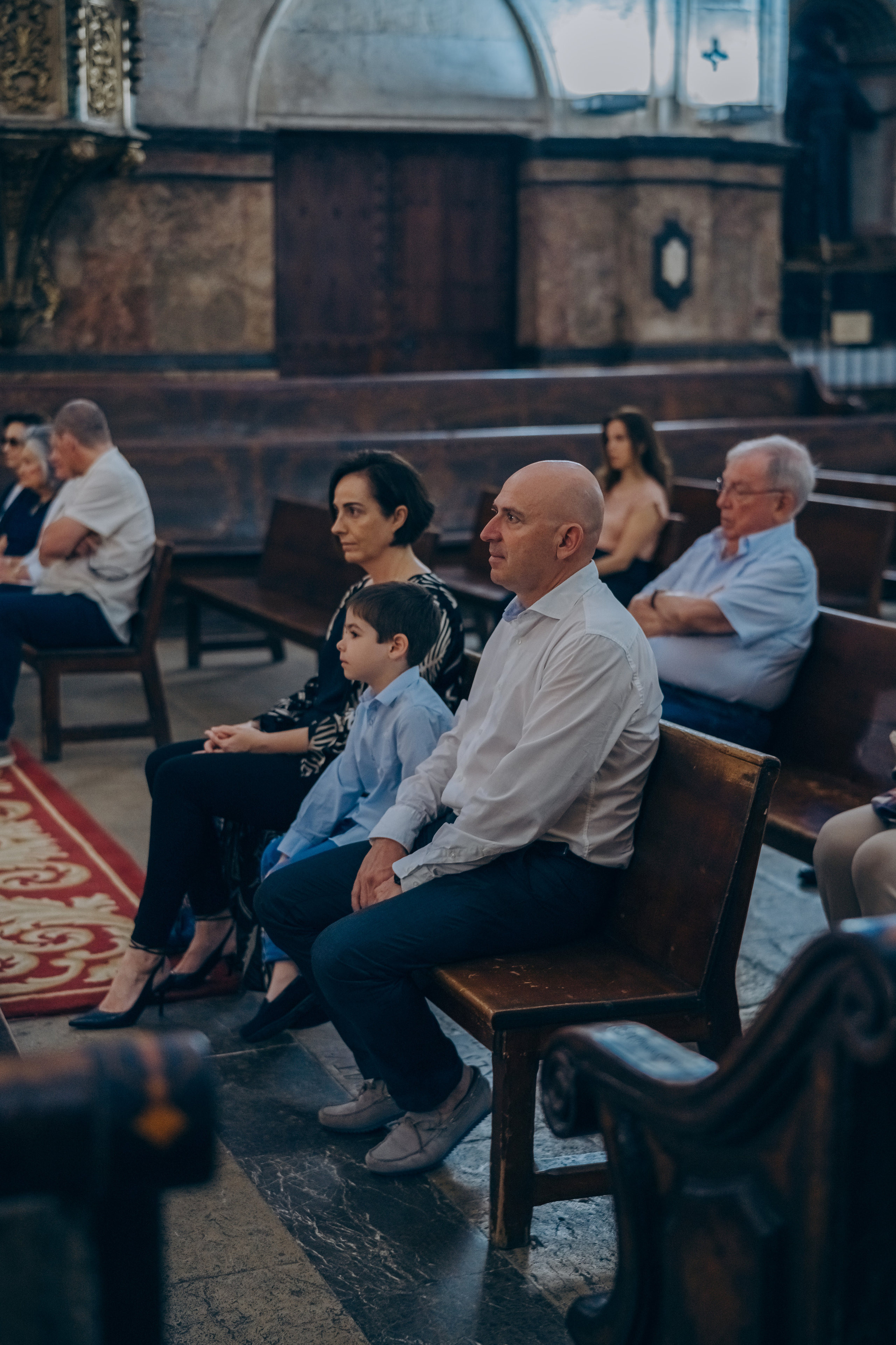 Comunión en la basílica San Francesc. Photographer in Mallorca