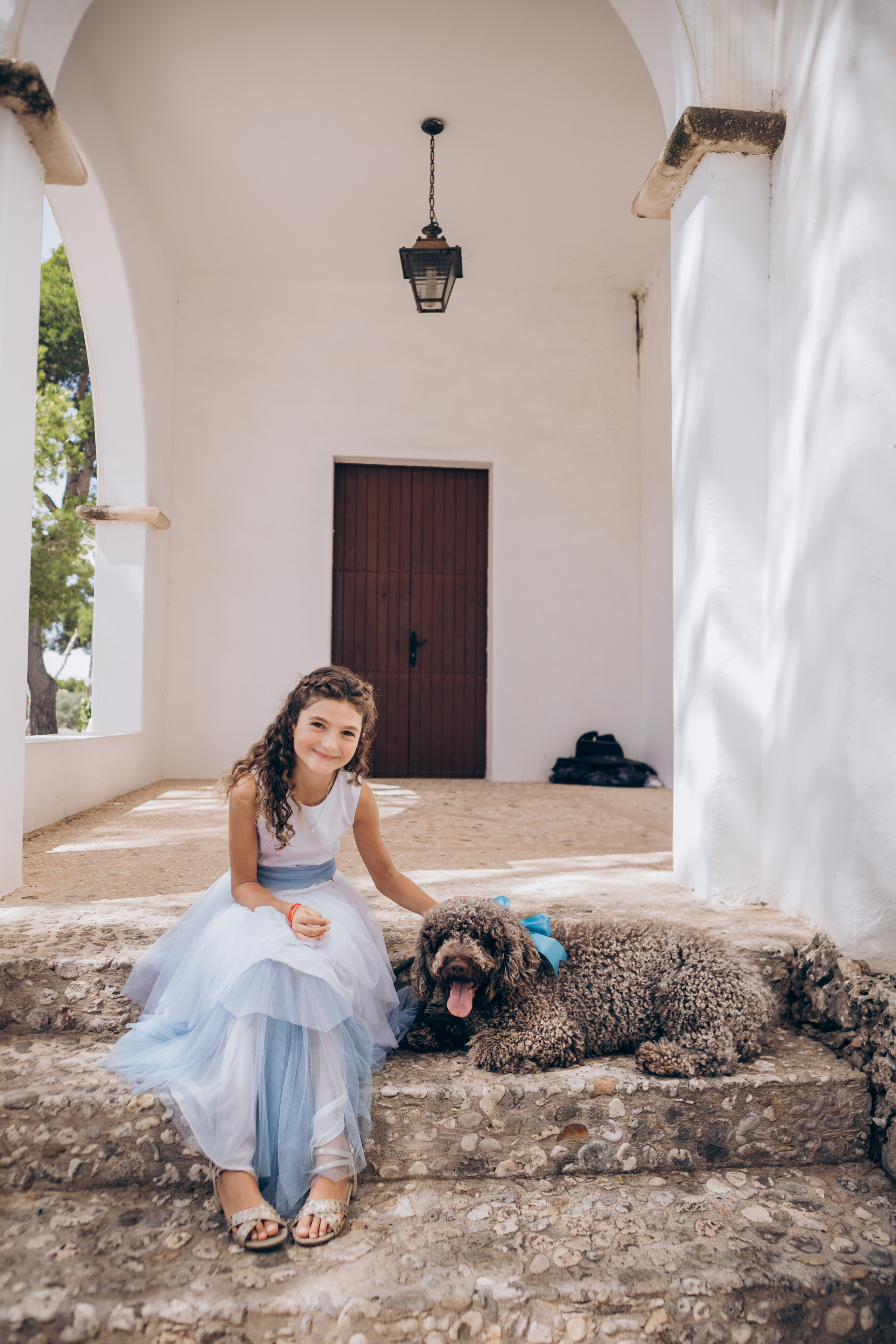 Communion photo shoot. Photographer in Mallorca