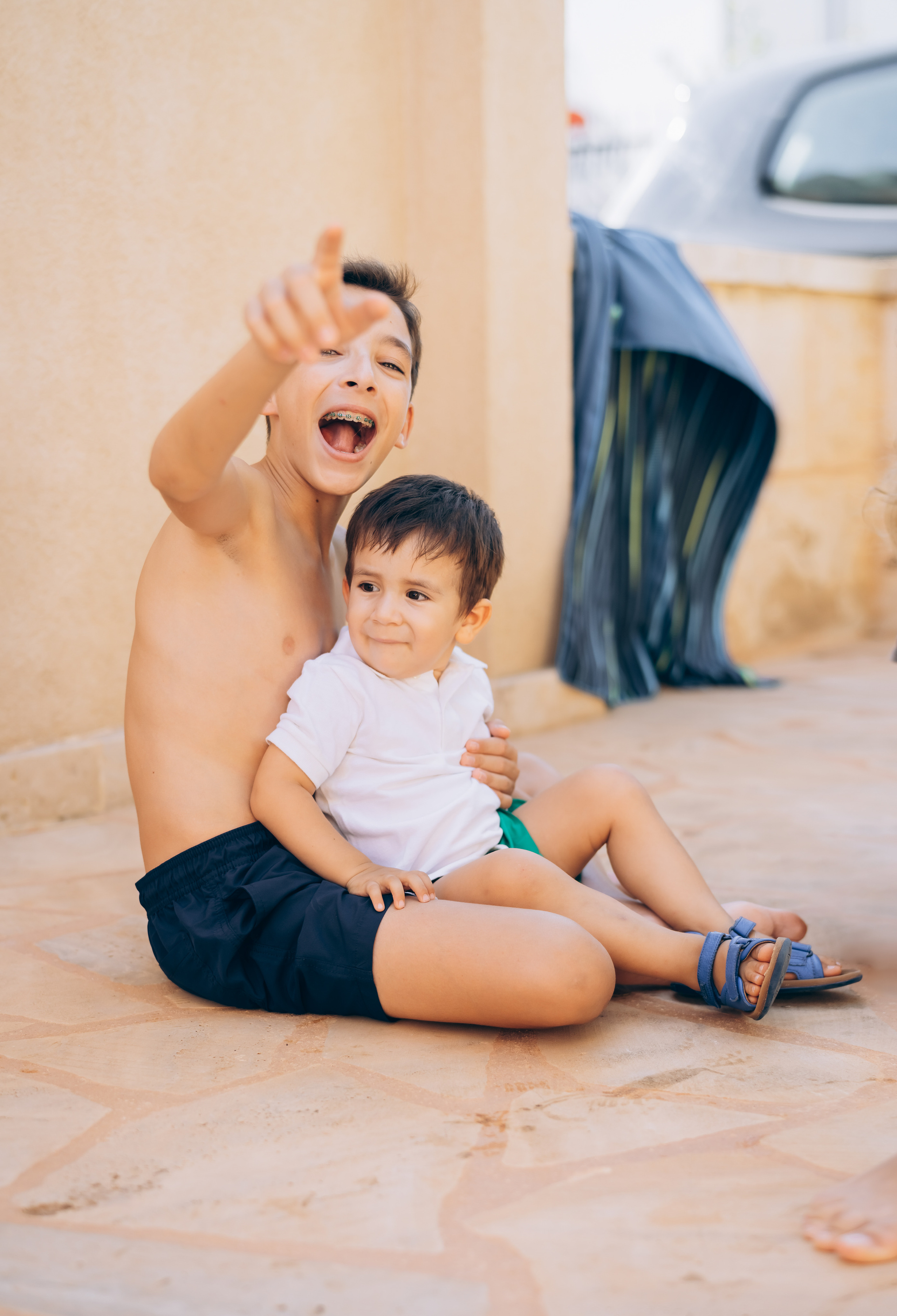The sacrament is a family holiday. Фотограф у Пальма де Майорка