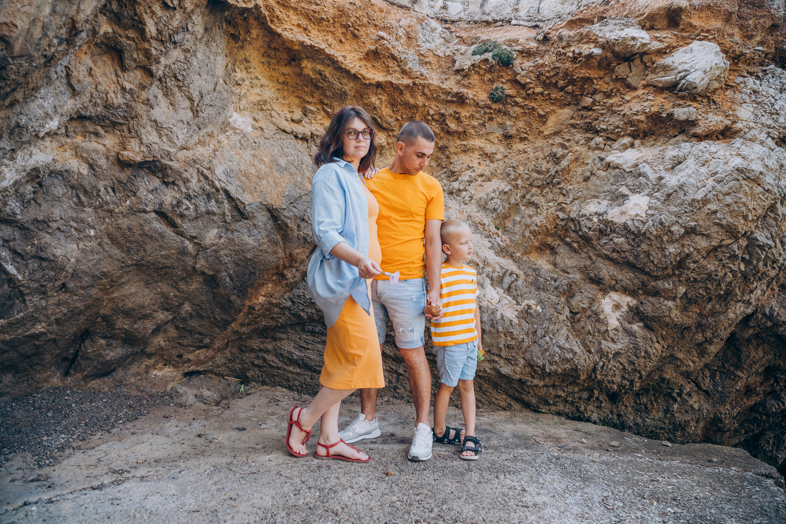 When we are three together. Фотограф у Пальма де Майорка