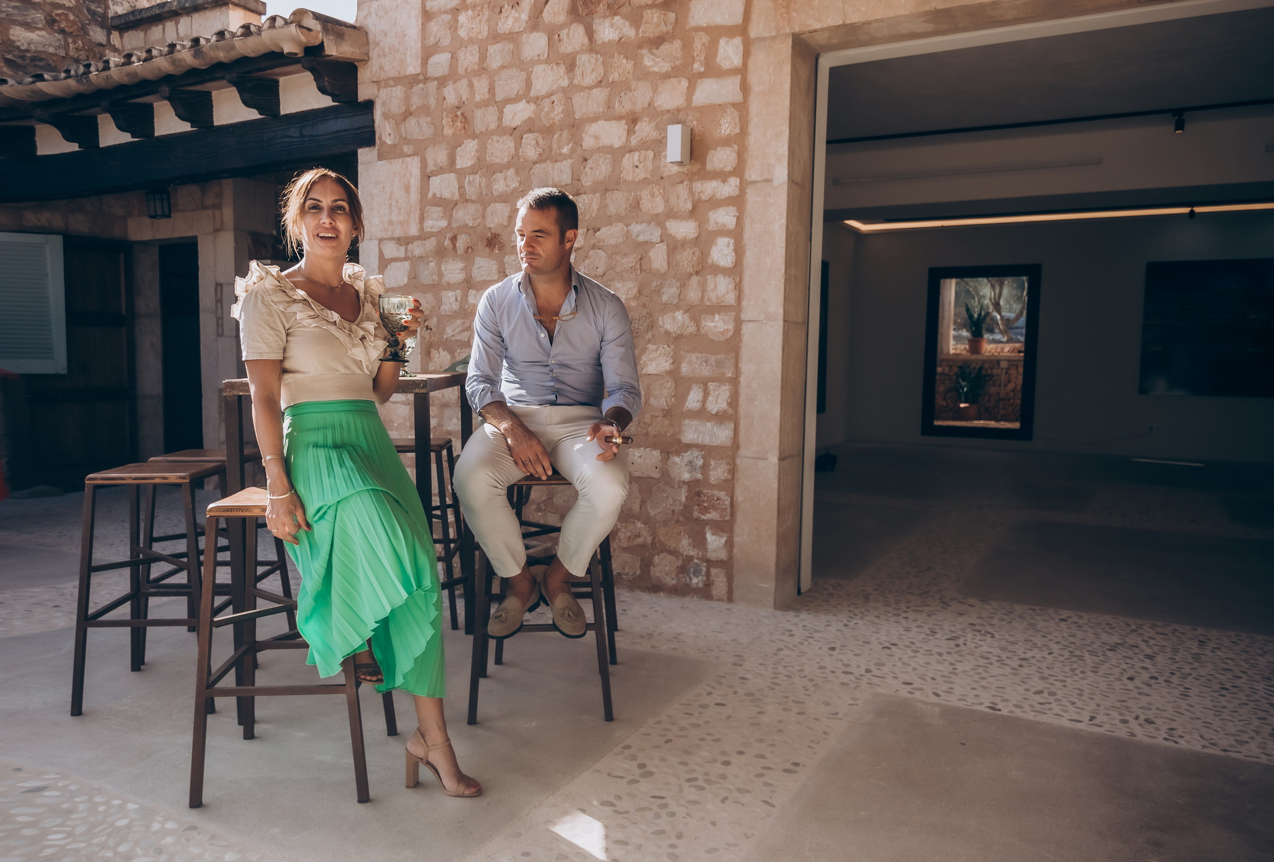 The sacrament is a family holiday. Фотограф у Пальма де Майорка