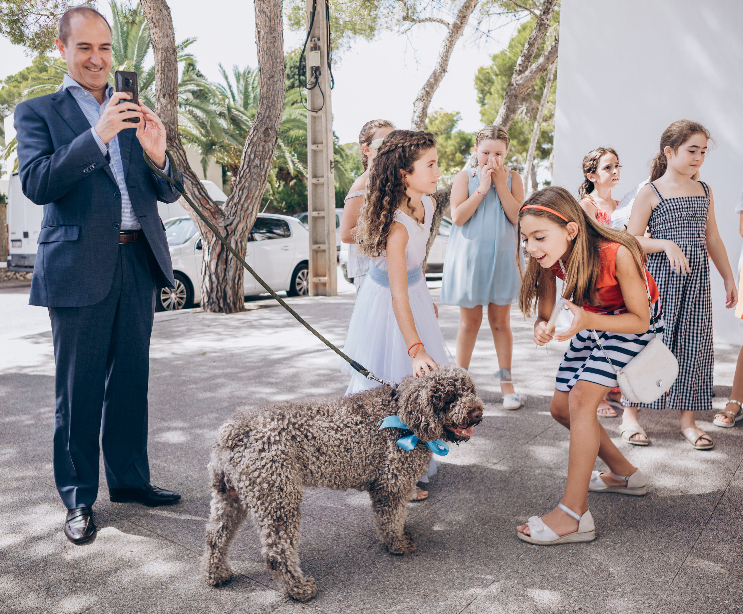 Communion photo shoot. Photographer in Mallorca