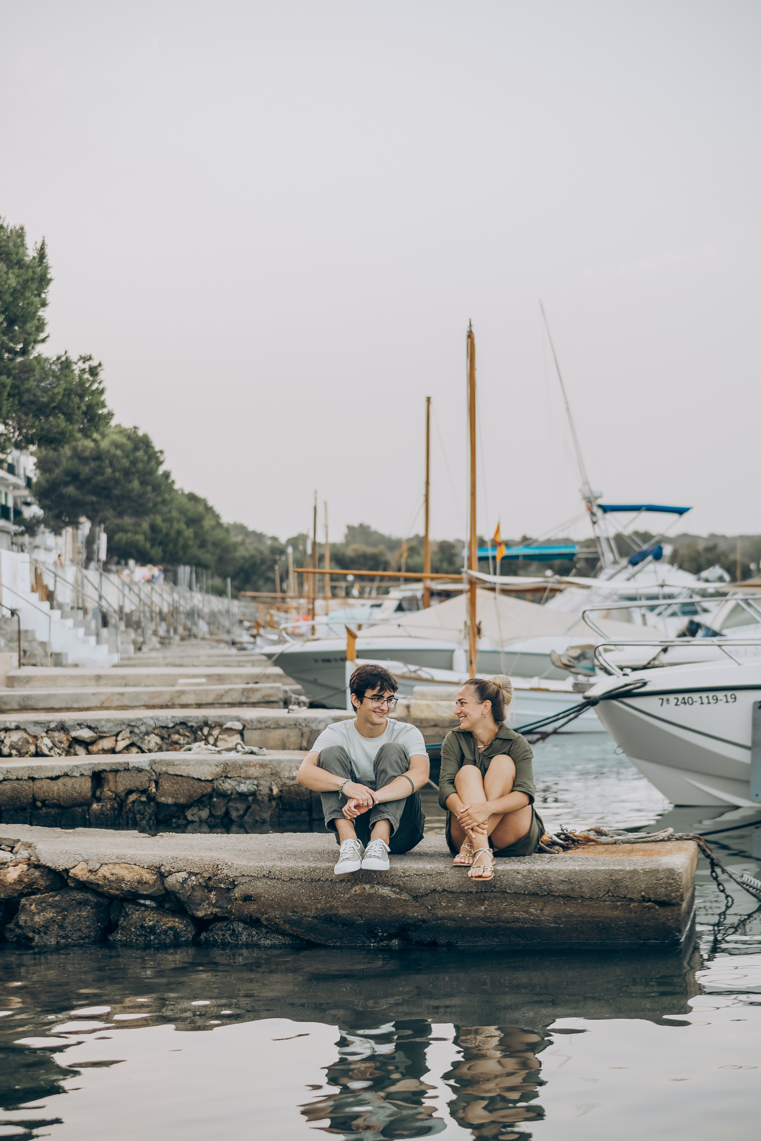 Mom and son. Фотограф у Пальма де Майорка