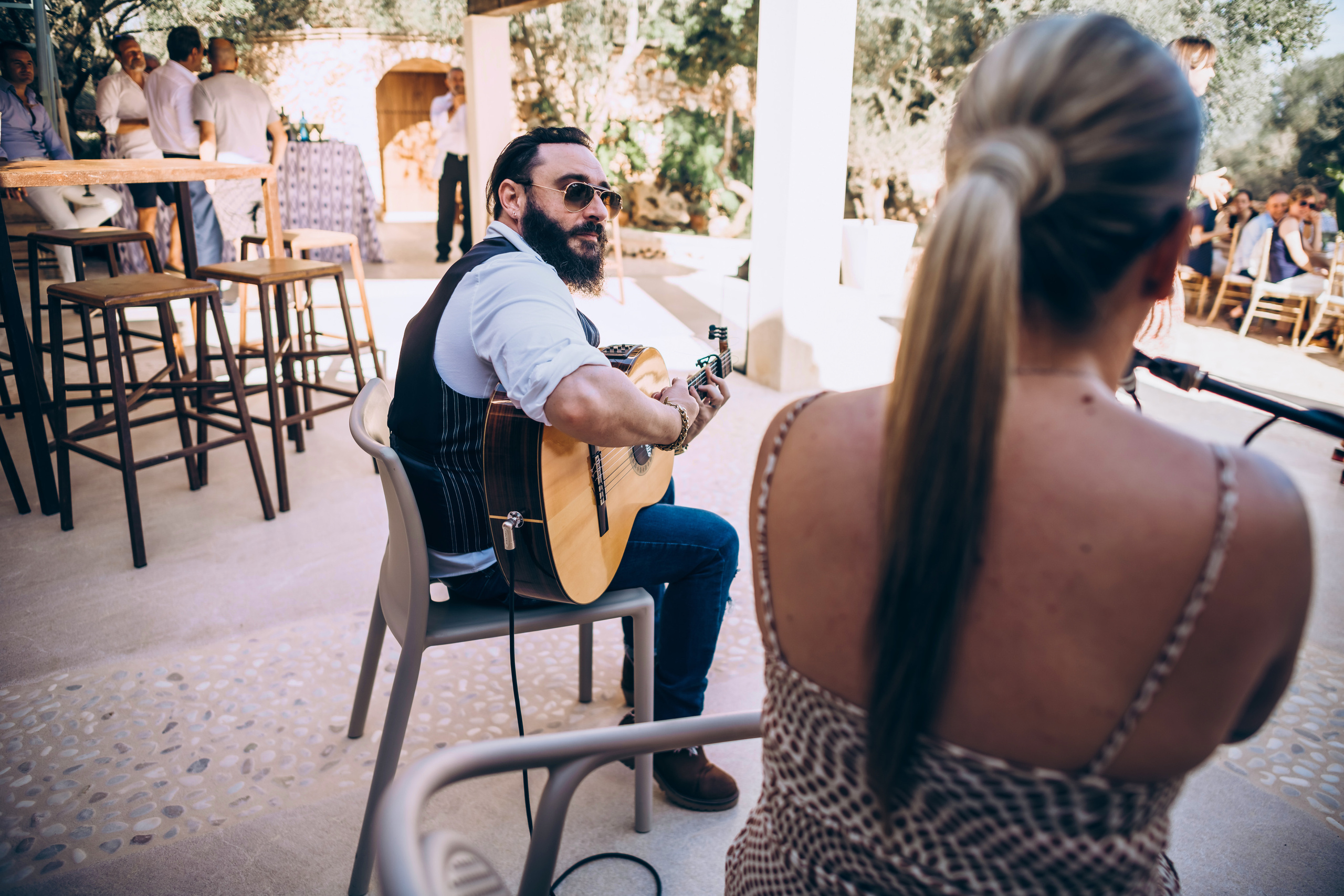 The sacrament is a family holiday. Фотограф у Пальма де Майорка