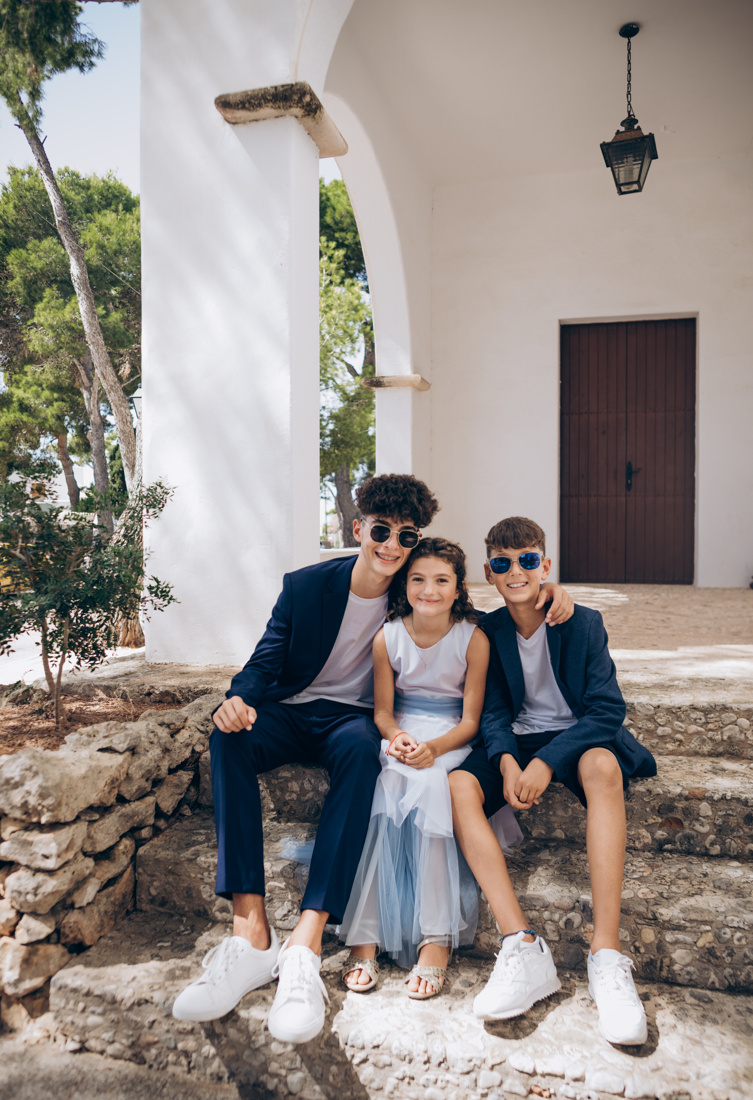Communion photo shoot. Photographer in Mallorca