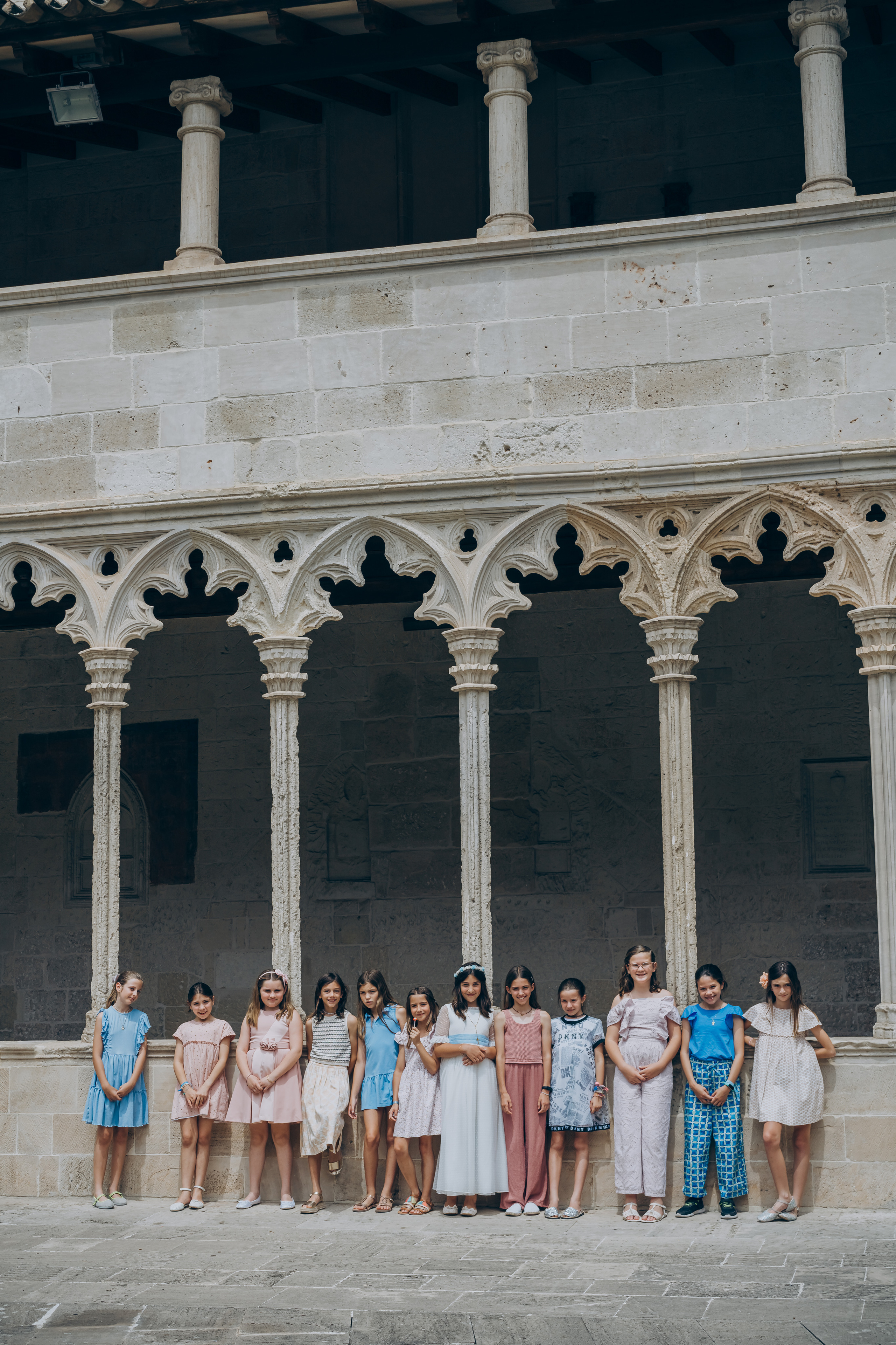 Comunión en la basílica San Francesc. Photographer in Mallorca
