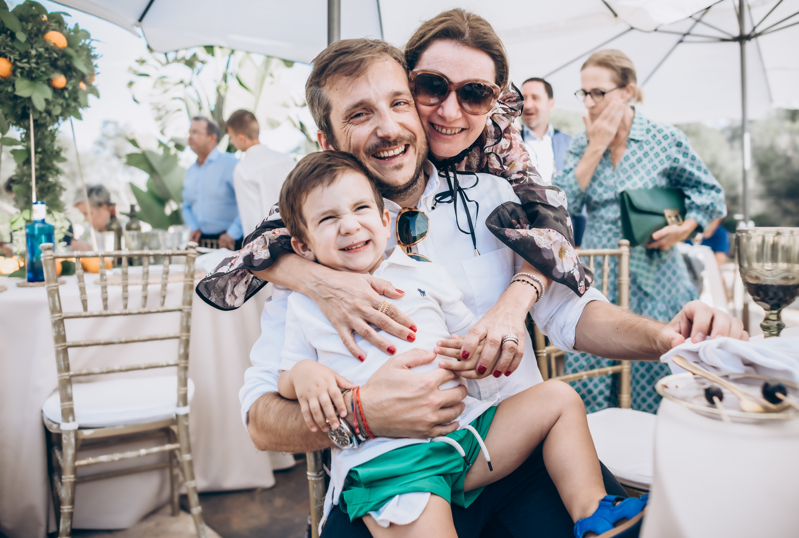 The sacrament is a family holiday. Фотограф у Пальма де Майорка