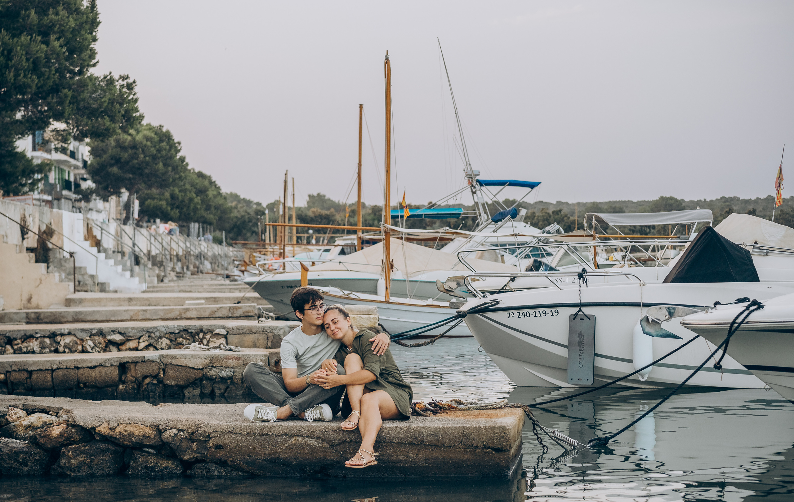 Mom and son. Фотограф у Пальма де Майорка